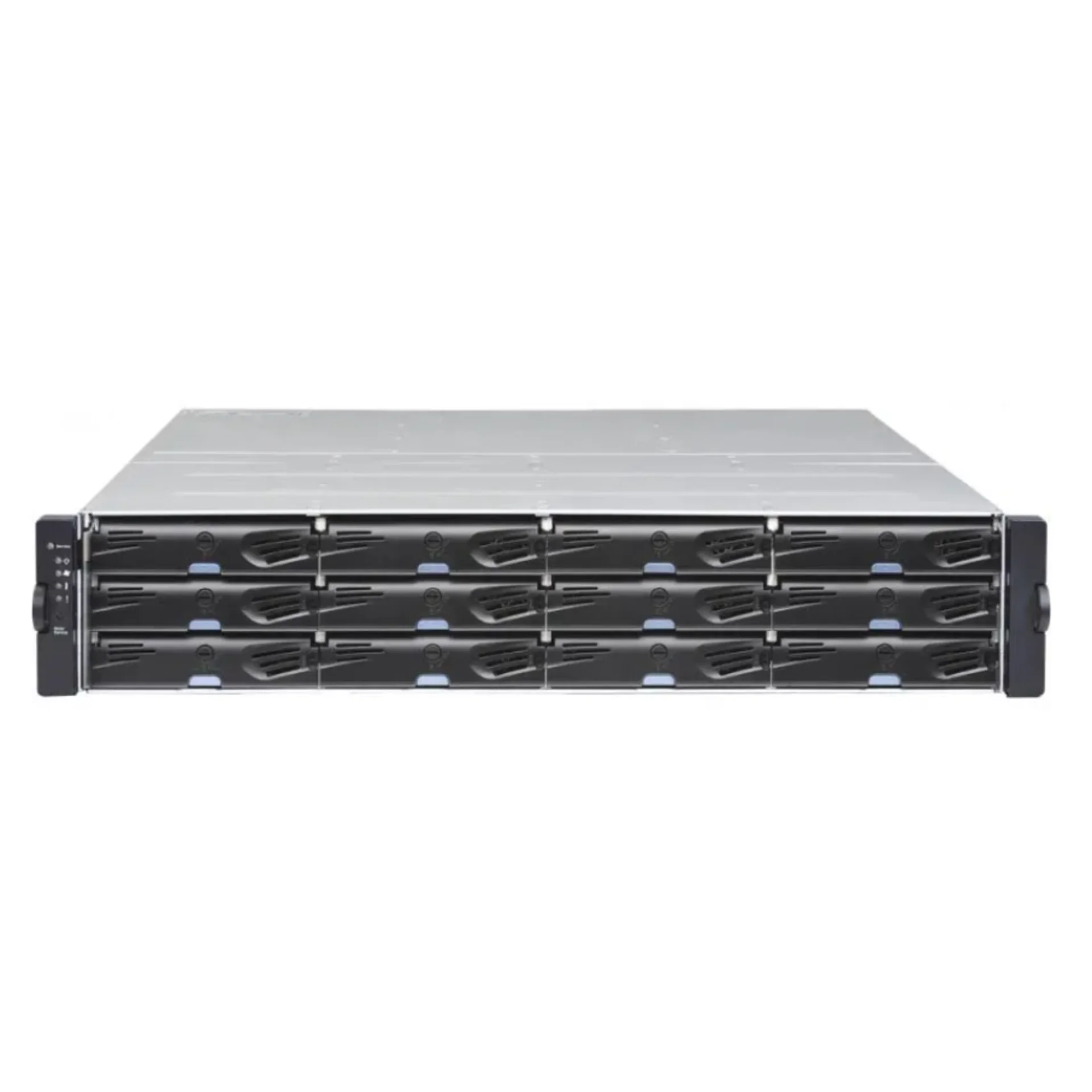 Система хранения данных Infortrend EonStor DS 1000 G3 2U, 12x3.5", 2xCtrl. 8GB total (2x4GB), 2x12G SAS, 2xHost Board, 2xPSU, 2xSup.Cap, Rails