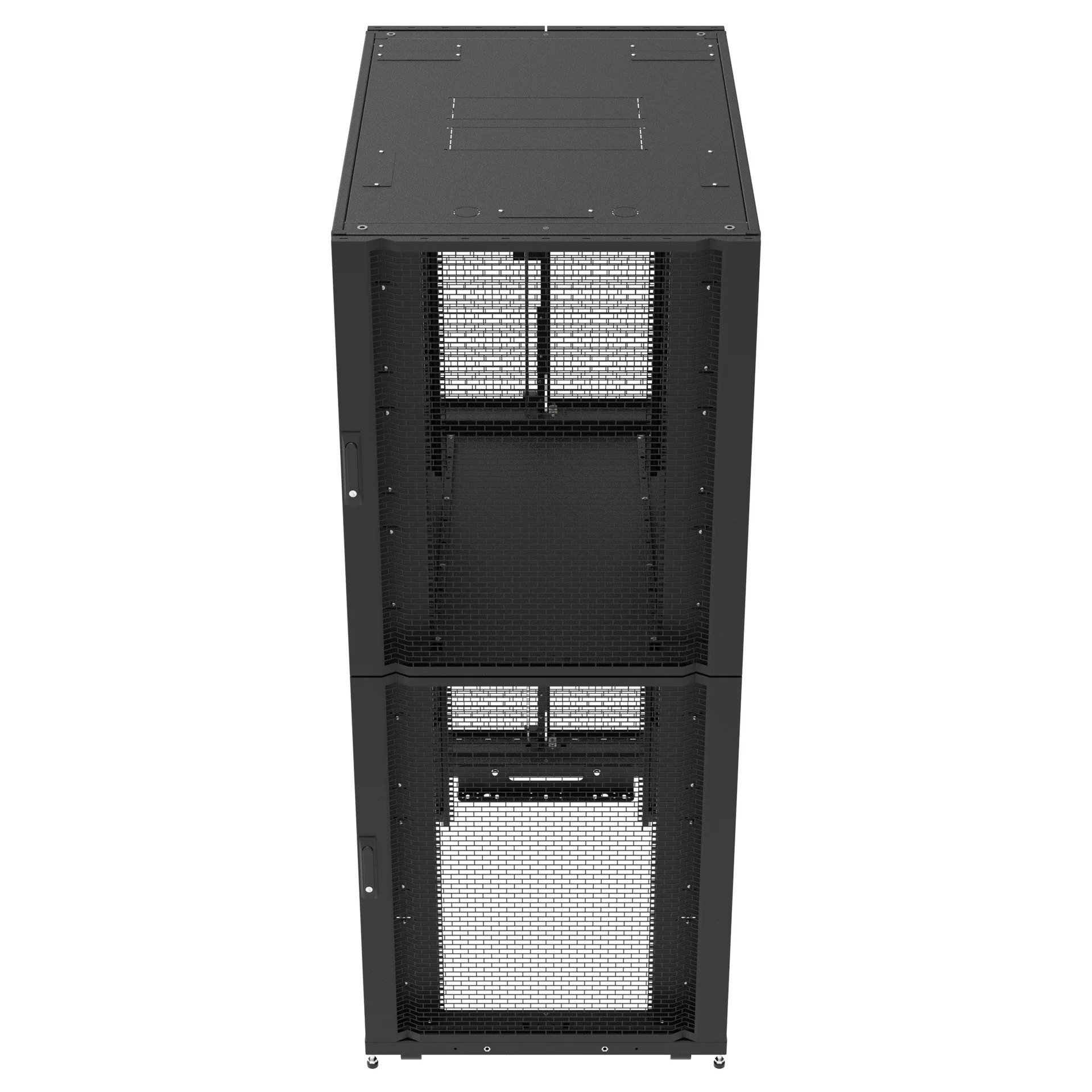 Напольный двухсекционный серверный шкаф Metal Box 42U 800х1200 (Выставочный образец)
