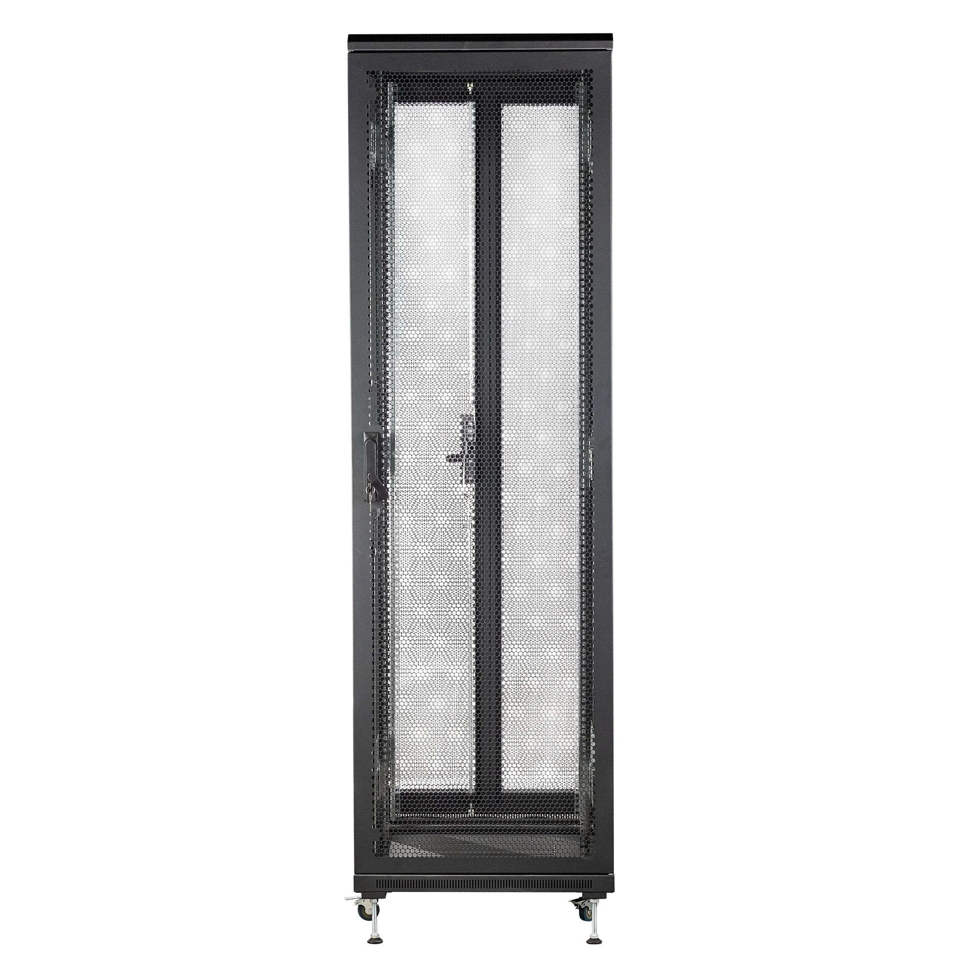 Шкаф телекоммуникационный напольный 42U 600x800мм, серия TFC (SNR-TFC-426080-CPDP-B-SF)