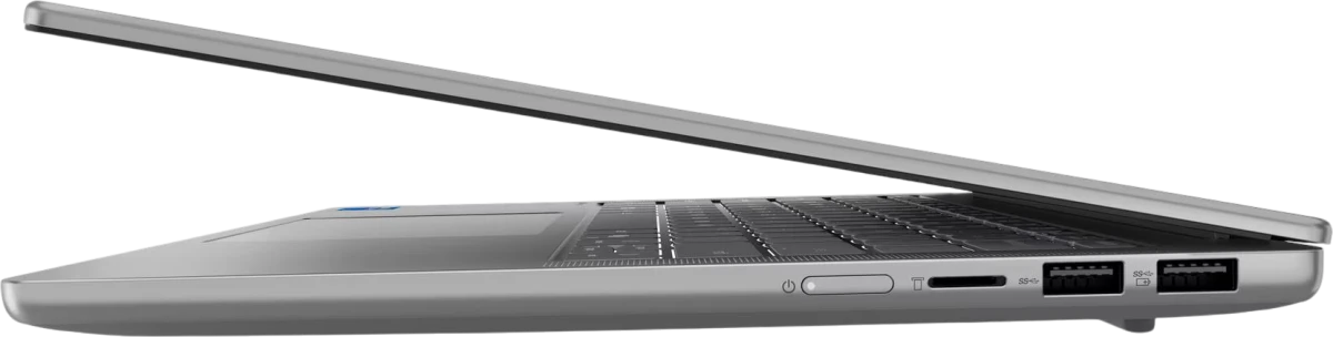 Ноутбук Lenovo IdeaPad Slim 5 14IMH10 14"(1920x1200 OLED)/Intel Core Ultra 5 135H(1.7Ghz)/16384Mb/512PCISSDGb/noDVD/Int:Intel Arc Graphics/Cam/BT/WiFi/60WHr/war 1y/1.39kg/luna grey/noOS + 65W, RU kbd