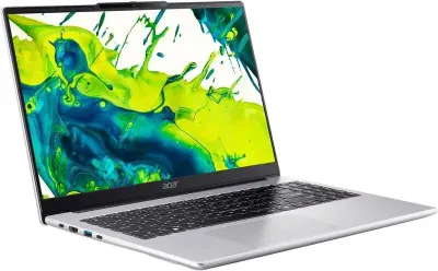 Ноутбук ACER Aspire Lite AL15-45P-R3RH/ 15.6"(1920x1080 IPS)/AMD Ryzen 5 7430U(2.3Ghz)/16384Mb/512PCISSDGb/noDVD/Int:AMD Vega/Cam/BT/WiFi/50WHr/war 1y/1.5kg/Iron/NoOS
