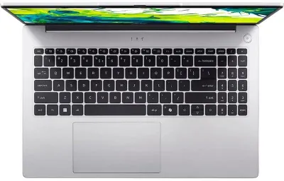 Ноутбук ACER Aspire Lite AL15-45P-R3RH/ 15.6"(1920x1080 IPS)/AMD Ryzen 5 7430U(2.3Ghz)/16384Mb/512PCISSDGb/noDVD/Int:AMD Vega/Cam/BT/WiFi/50WHr/war 1y/1.5kg/Iron/NoOS