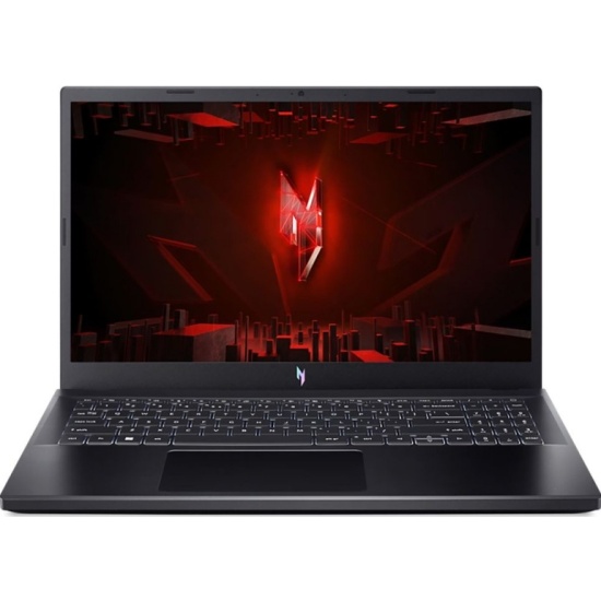 Ноутбук ACER Nitro V15 ANV15-A31-R6GF 15.6"(1920x1080 IPS (матовый, 165Hz) )/AMD Ryzen 7 170(3.2Ghz)/16384Mb/512PCISSDGb/noDVD/Ext:NVIDIA GeForce RTX 5060(8192Mb)/Cam/BT/WiFi/50WHr/war 1y/2kg/Black/NoOS