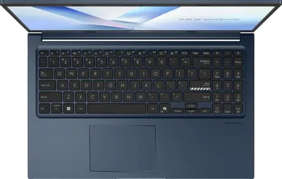 Ноутбук ASUS X1504MA-BQ601 15.6"(1920x1080 (матовый) IPS)/Intel Core 3 304(1.5Ghz)/8192Mb/256PCISSDGb/noDVD/Int:Shared/Cam/BT/WiFi/42WHr/war 1y/1.7kg/Quiet Blue/DOS