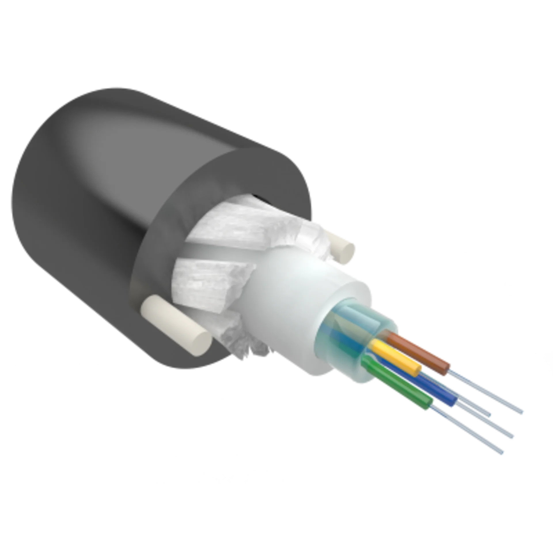 Кабель оптический Alpha Mile Микро ADSS, 04 волокна