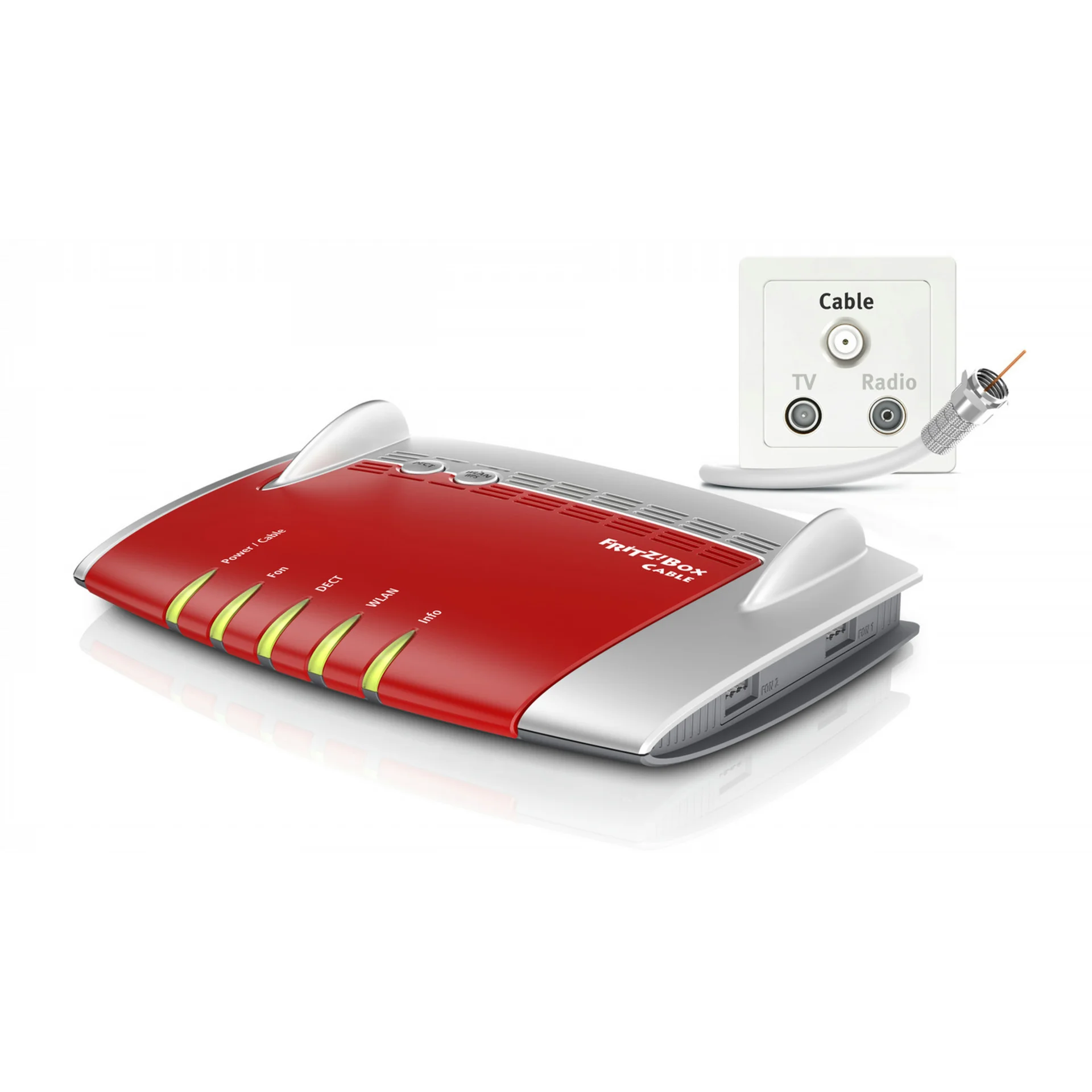 Модем AVM FRITZ!Box 6490 Cable