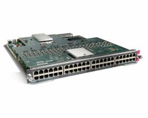 Модуль Cisco Catalyst WS-X6148-45AF (некондиция, на одном порту не работает PoE)