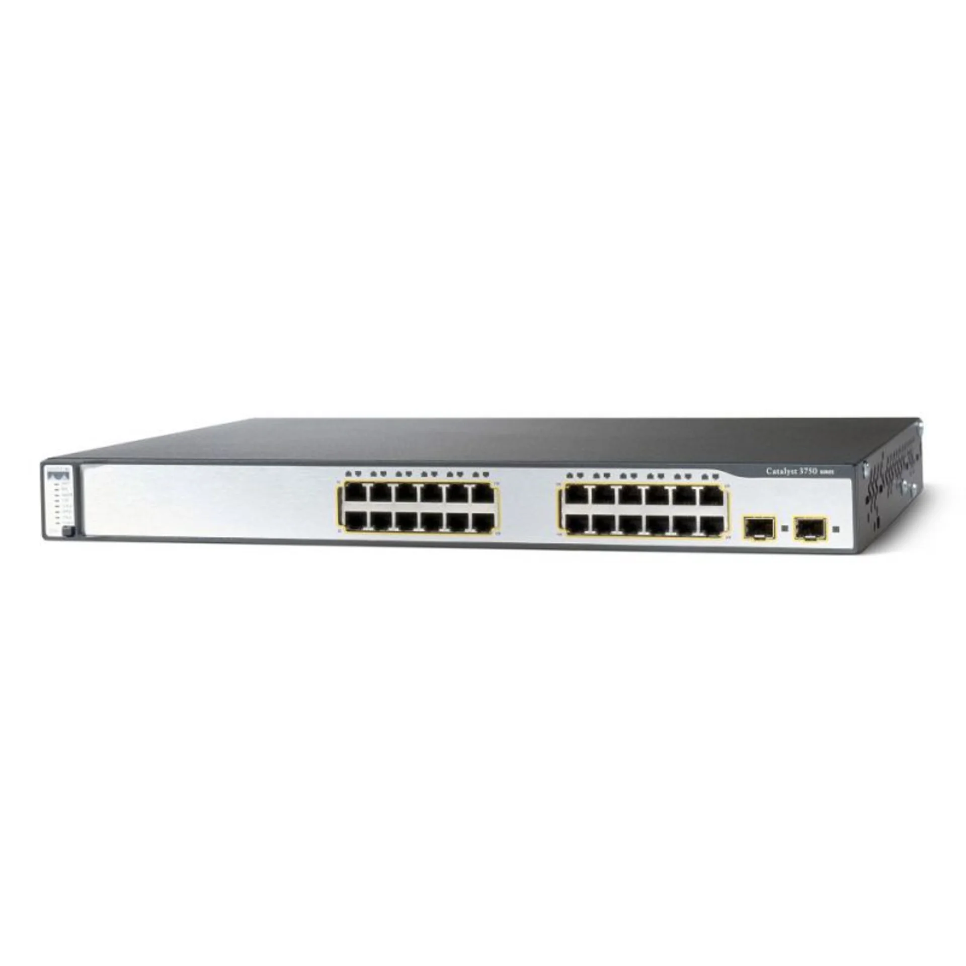 Коммутатор Cisco Catalyst WS-C3750-24PS-S (некондиция, неисправно PoE на одном порте RJ-45)