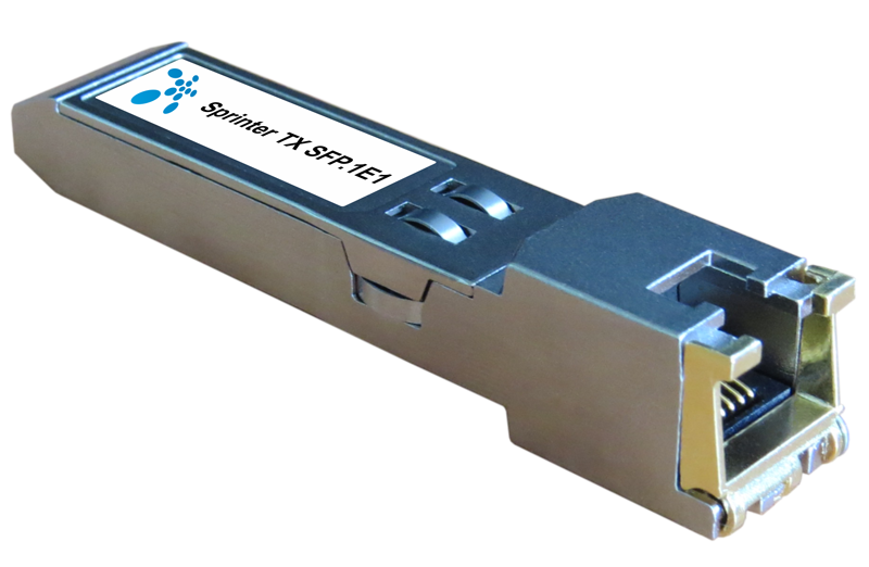 Мультиплексор Sprinter ТХ SFP. 1E1