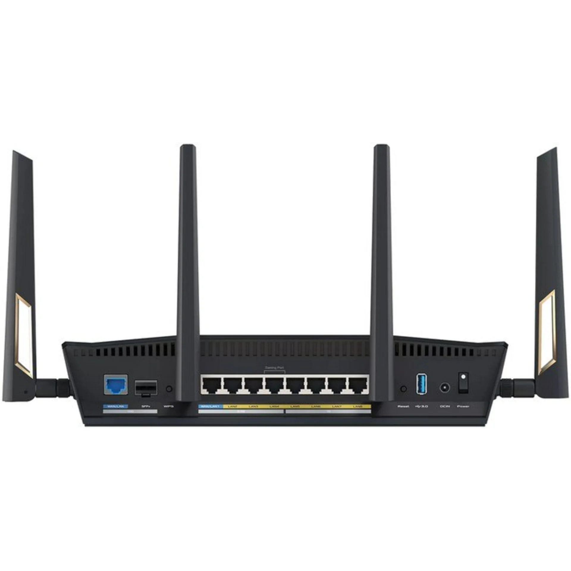 Маршрутизатор ASUS RT-BE88U (RT-BE88U/EU) WiFi 7 10G 4х2.5G USB 1376+5764Mbps 5GHz/2.4GHz