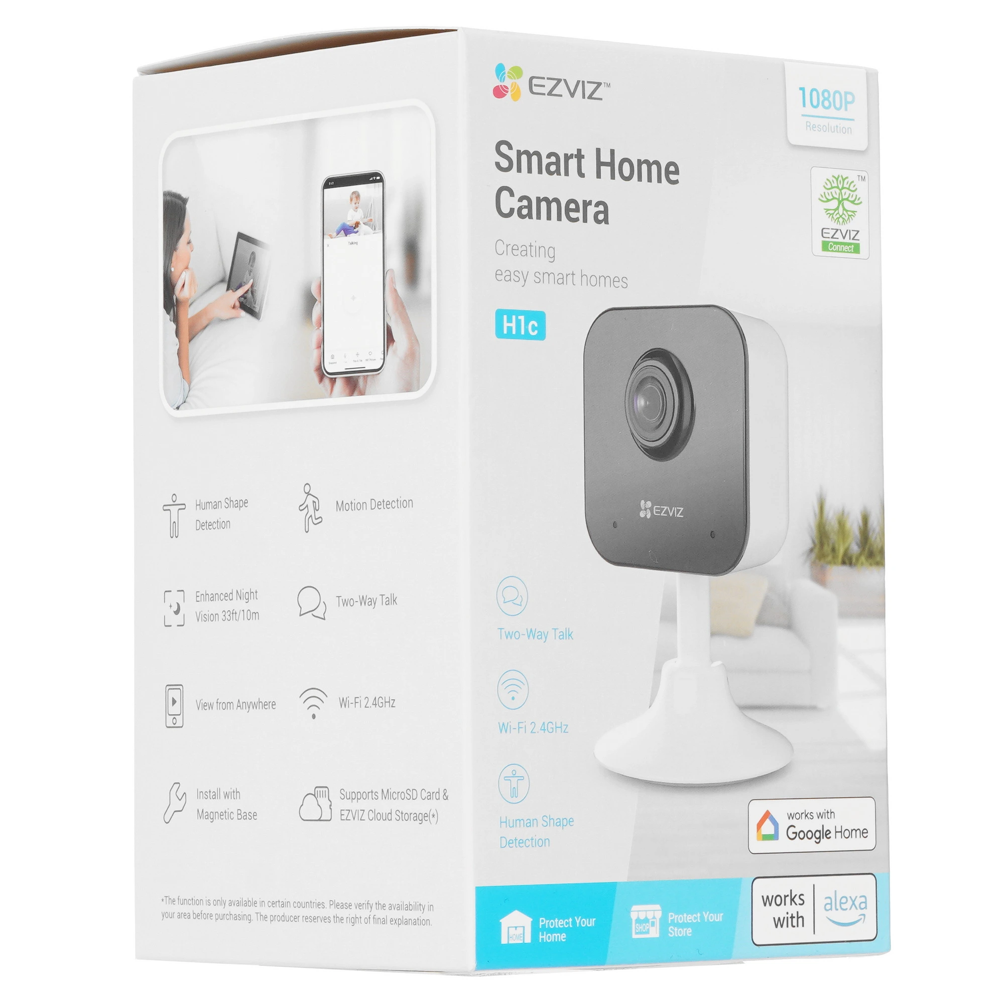 Дверной видеозвонок Ezviz DP2C (CS-DP2C-A0-6E2WPFBS)