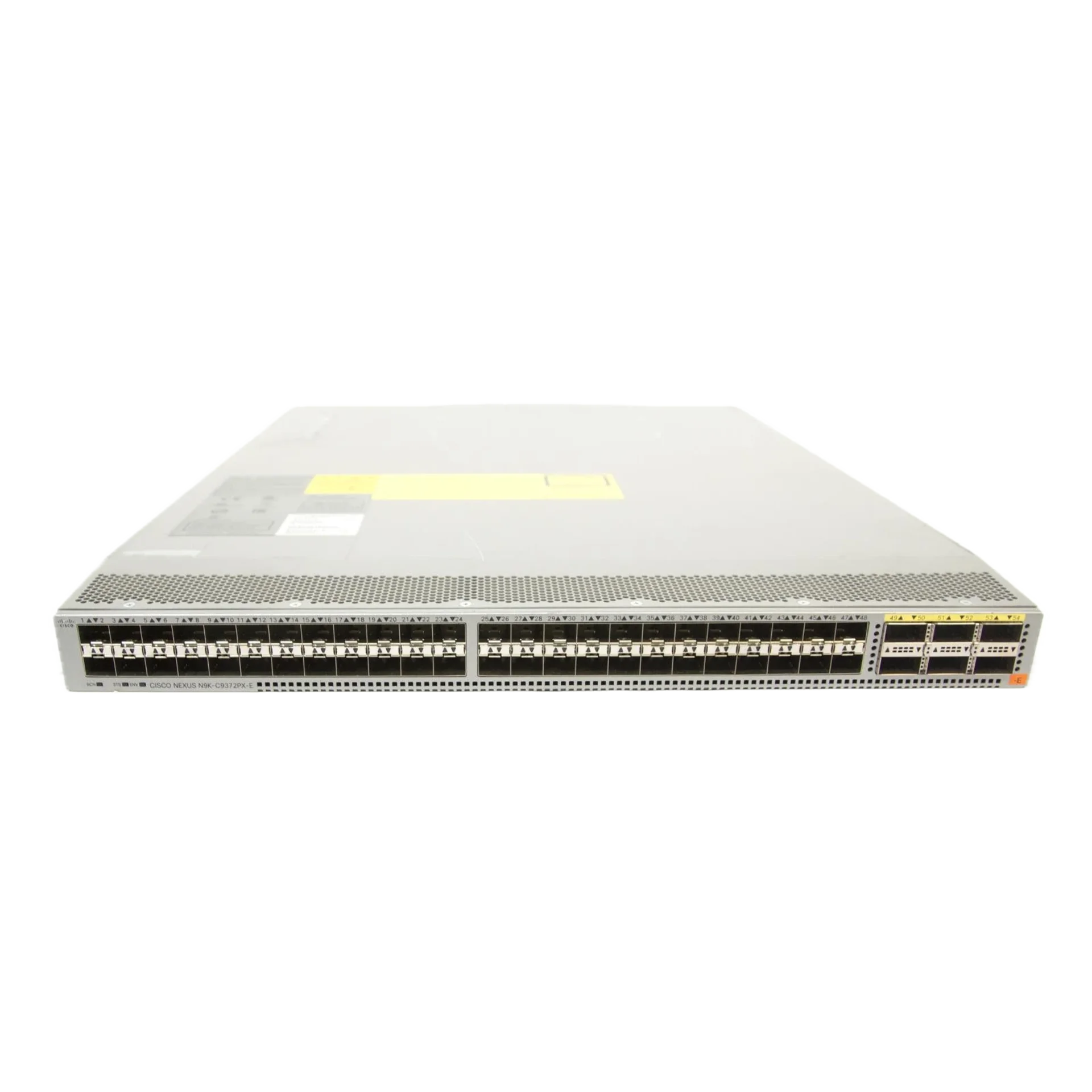 Коммутатор Cisco Nexus N9K-C9372PX-E, направление охлаждения Port-side Exhaust