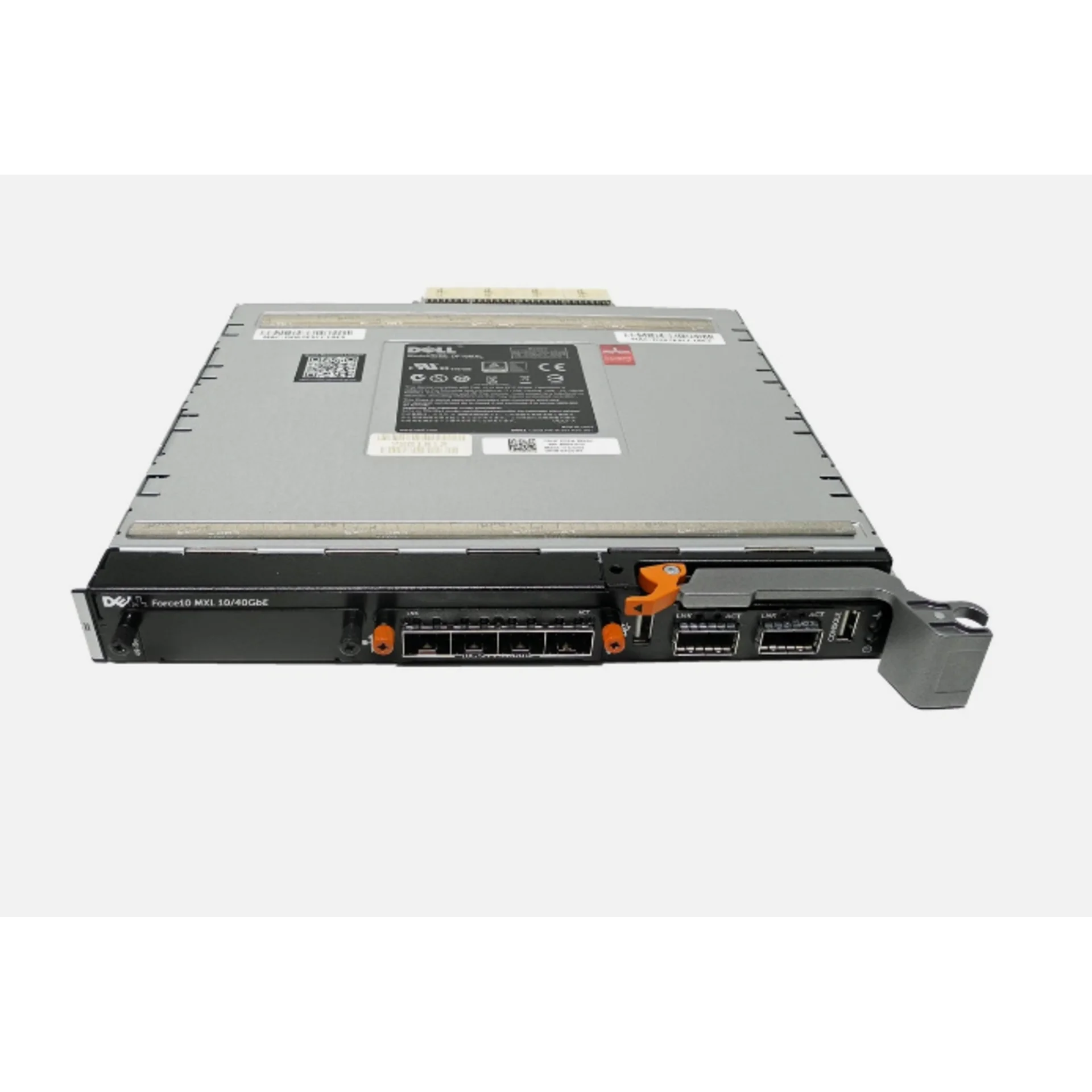 Блейд-коммутатор DELL FORCE 10 MXL 10/40GBE 2-PORT I/O для Dell PowerEdge M1000e.