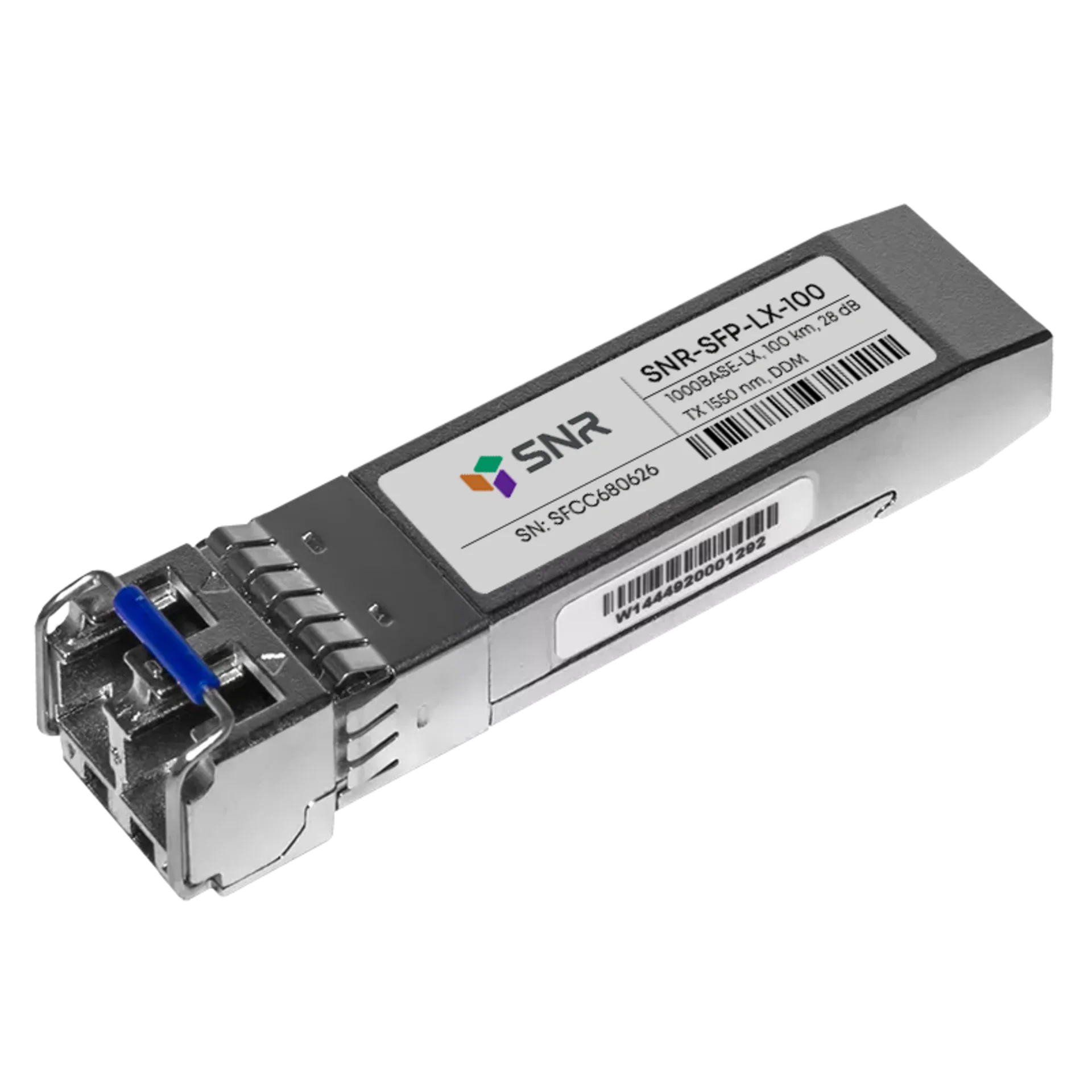 Модуль SFP оптический, дальность до 100км (28dB) 1550нм