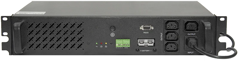 Источник бесперебойного питания Line-Interactive, 500 VA, Rackmount, без встроенных АКБ (ток заряда 4А)