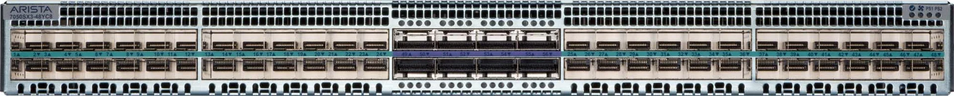 Коммутатор Arista DCS-7050SX3-48YC8-F