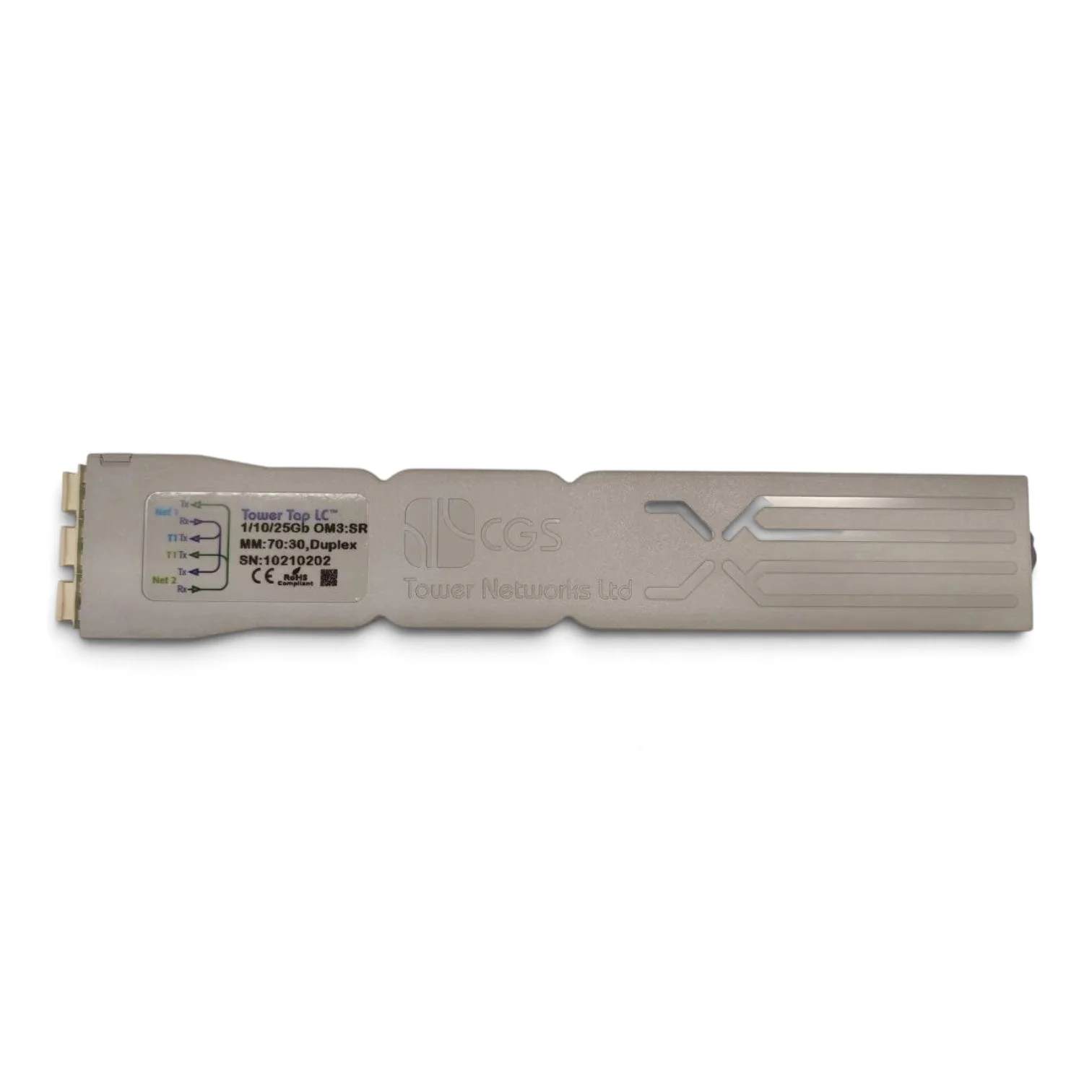 Пассивный оптический отвод TT10 LC-UPC MM OM3 70:30 с лазерным затвором