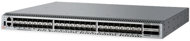 Коммутатор Brocade G620 32Gb FC, 48 активных портов,комплект модулей, Enterprise Bundle, два блока питания, комплект крепления в стойку