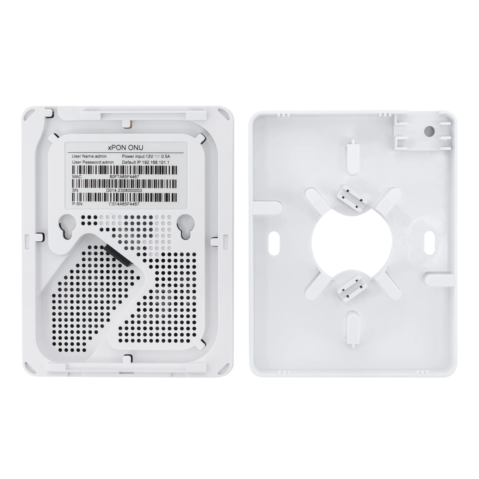 Абонентский терминал ONU GPON, 1 порт 10/100/1000Base-T, с абонентской розеткой