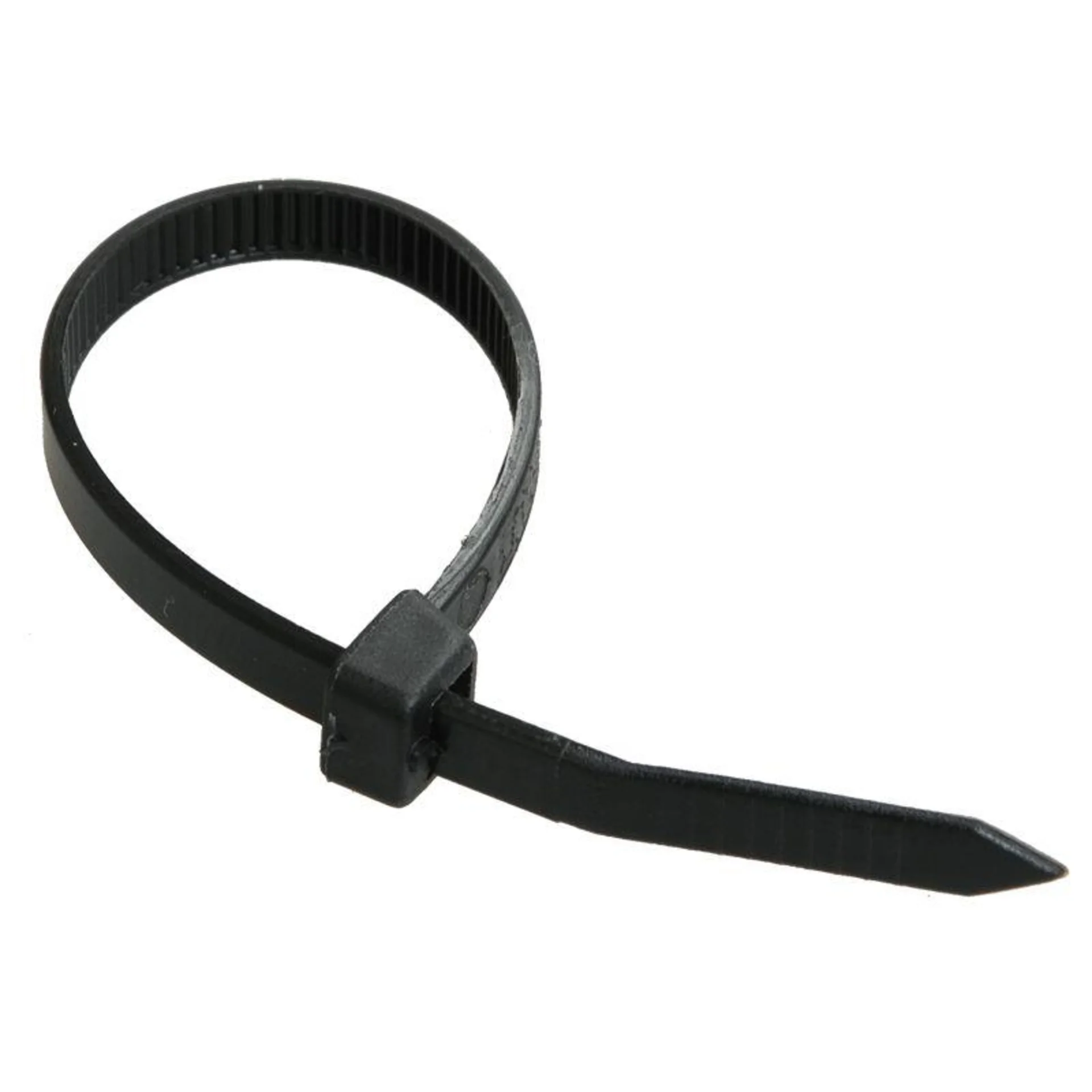 Хомут кабельный 7.6х350 нейл. черн. (уп.100шт) IEK UHH32-D076-350-100