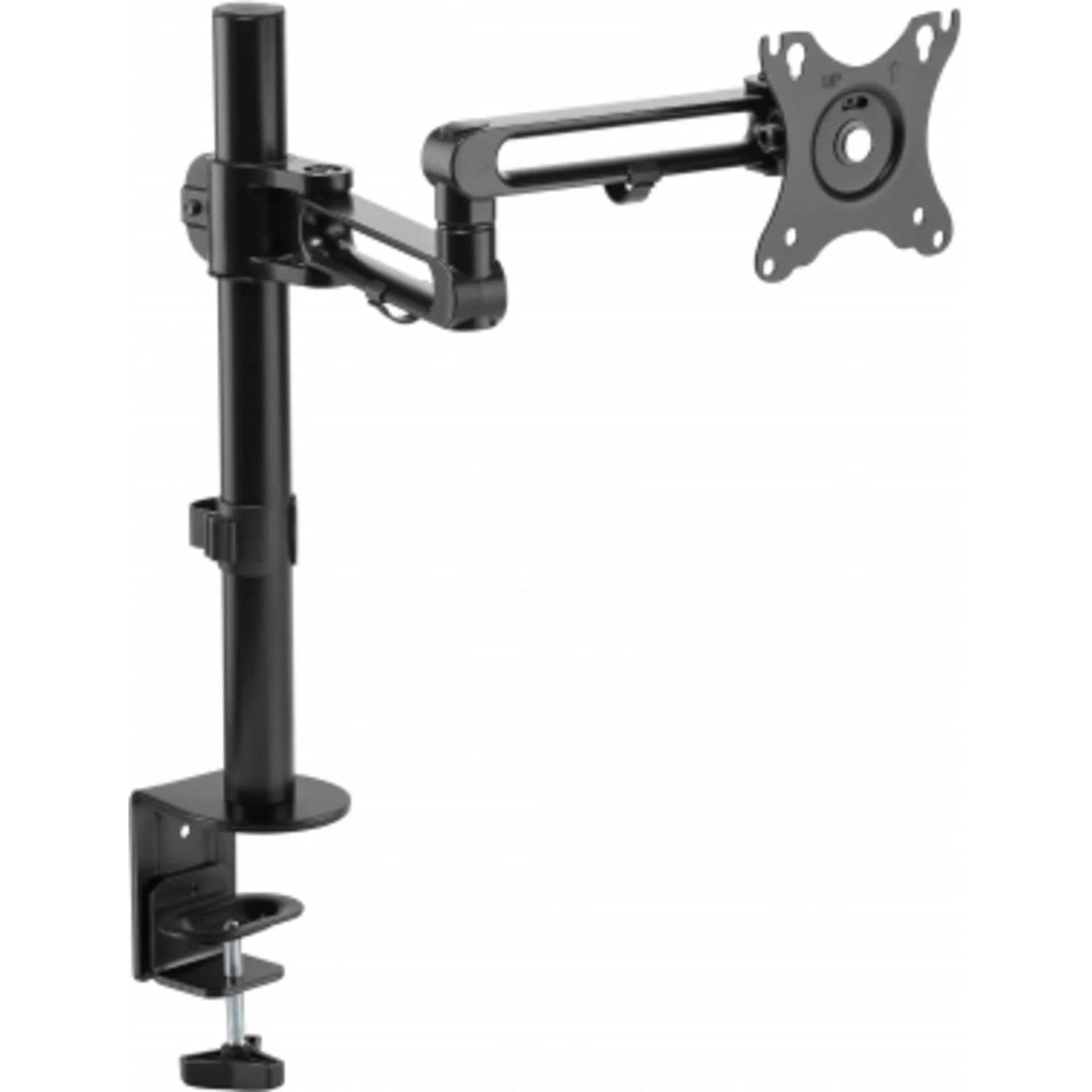 Кронштейн для мониторов Ultramounts UM736 черный 17"-32" макс.8кг крепление к столешнице поворот и н