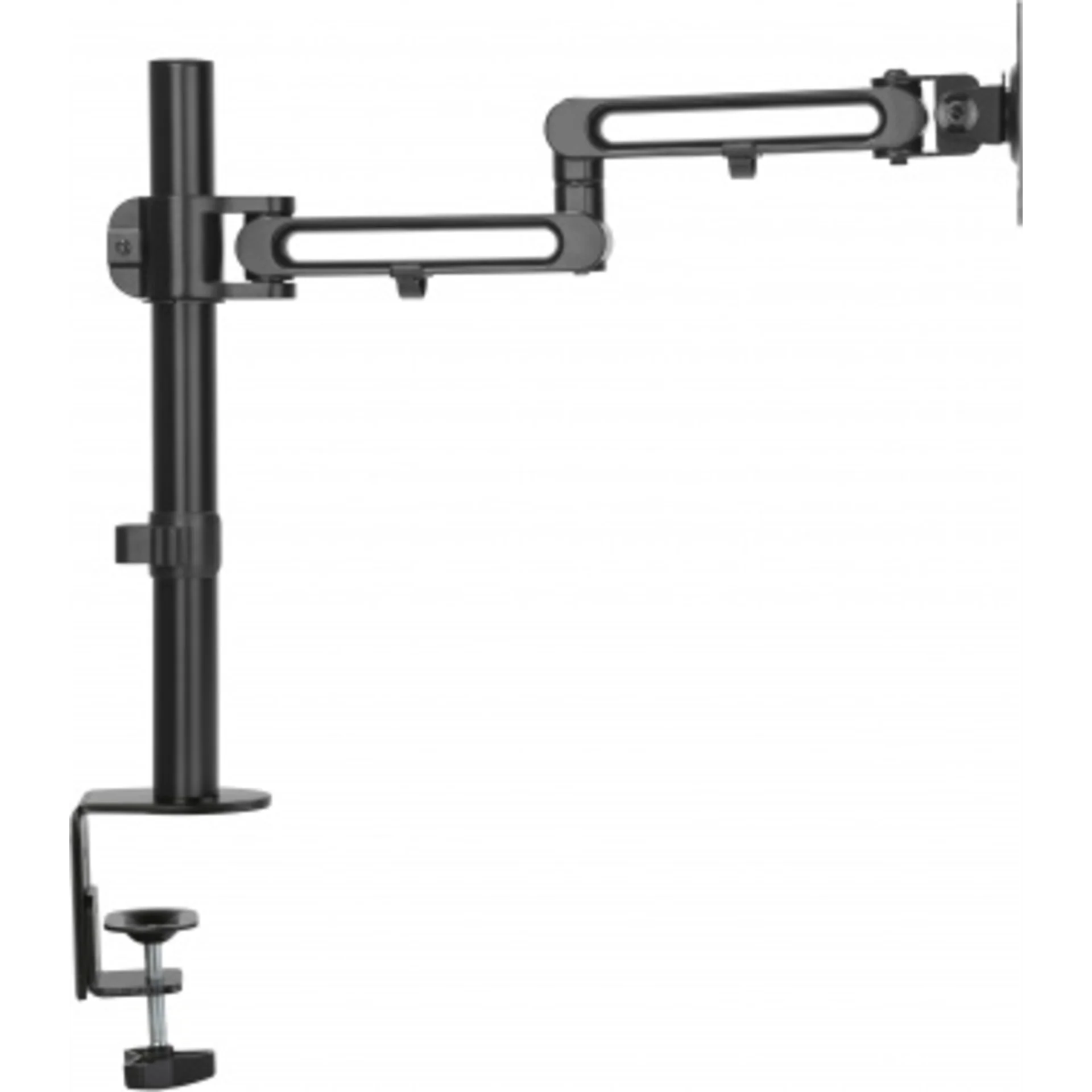 Кронштейн для мониторов Ultramounts UM736 черный 17"-32" макс.8кг крепление к столешнице поворот и н