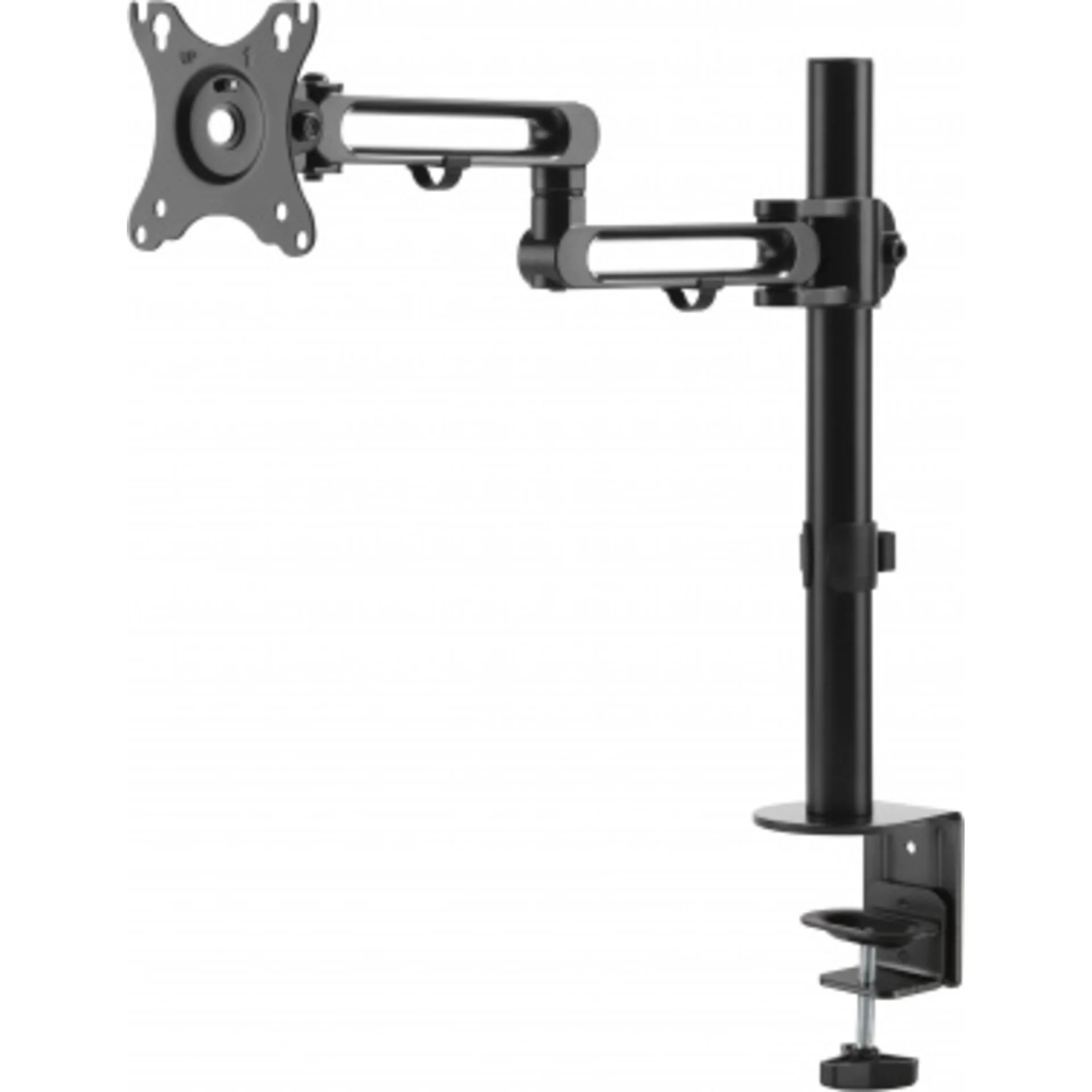 Кронштейн для мониторов Ultramounts UM736 черный 17"-32" макс.8кг крепление к столешнице поворот и н
