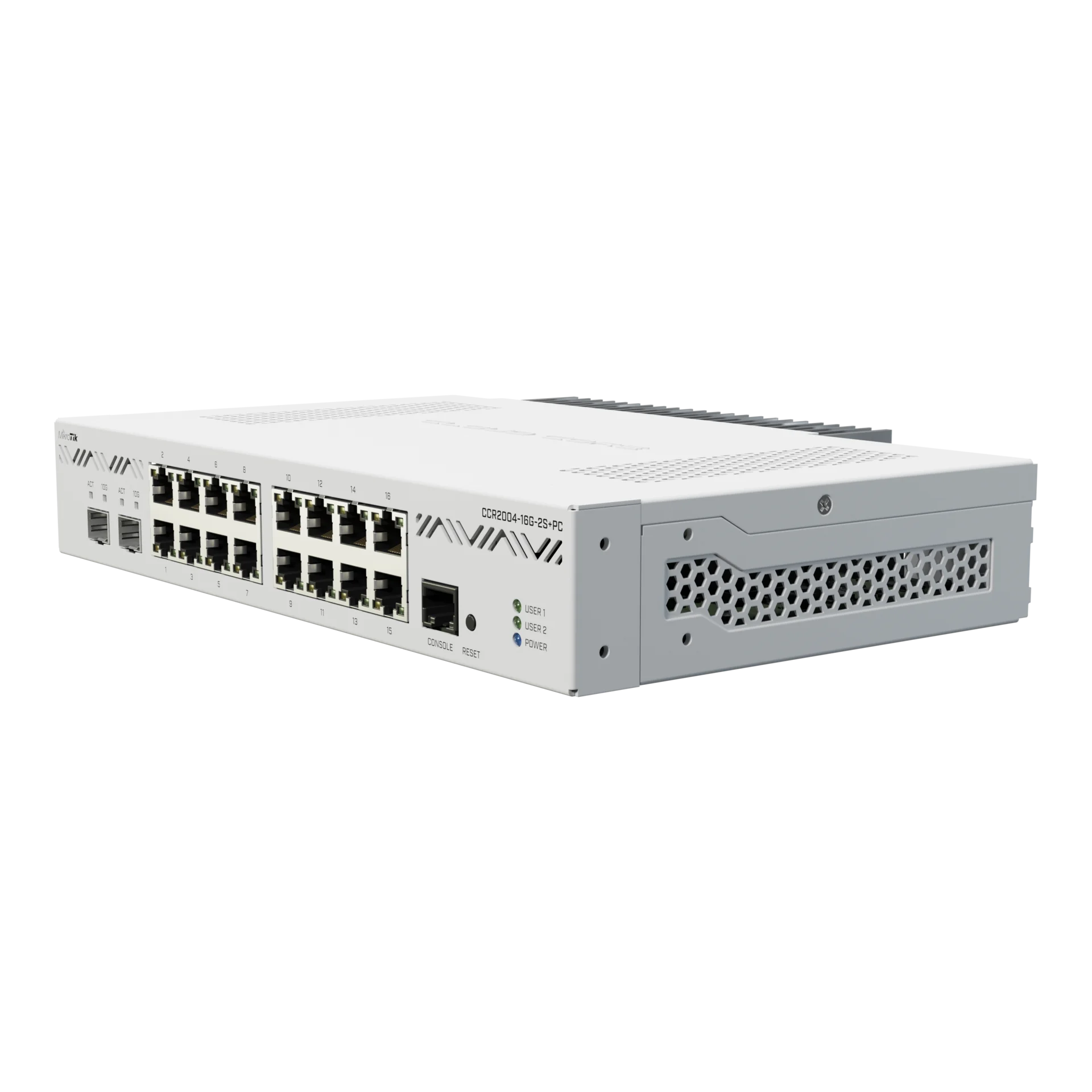 Маршрутизатор Mikrotik Cloud Core Router CCR2004-16G-2S+PC