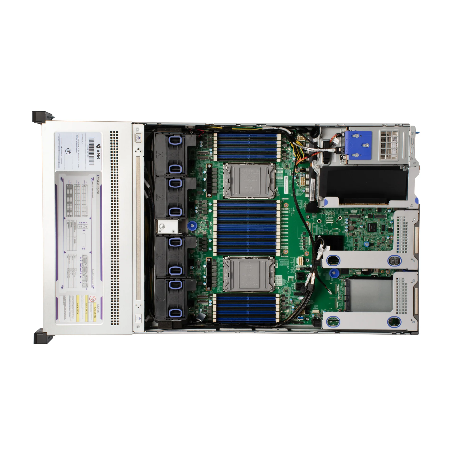 Серверная платформа SNR-SR2325LS, 2U, Scalable Gen3, DDR4, 25xHDD, резервируемый БП