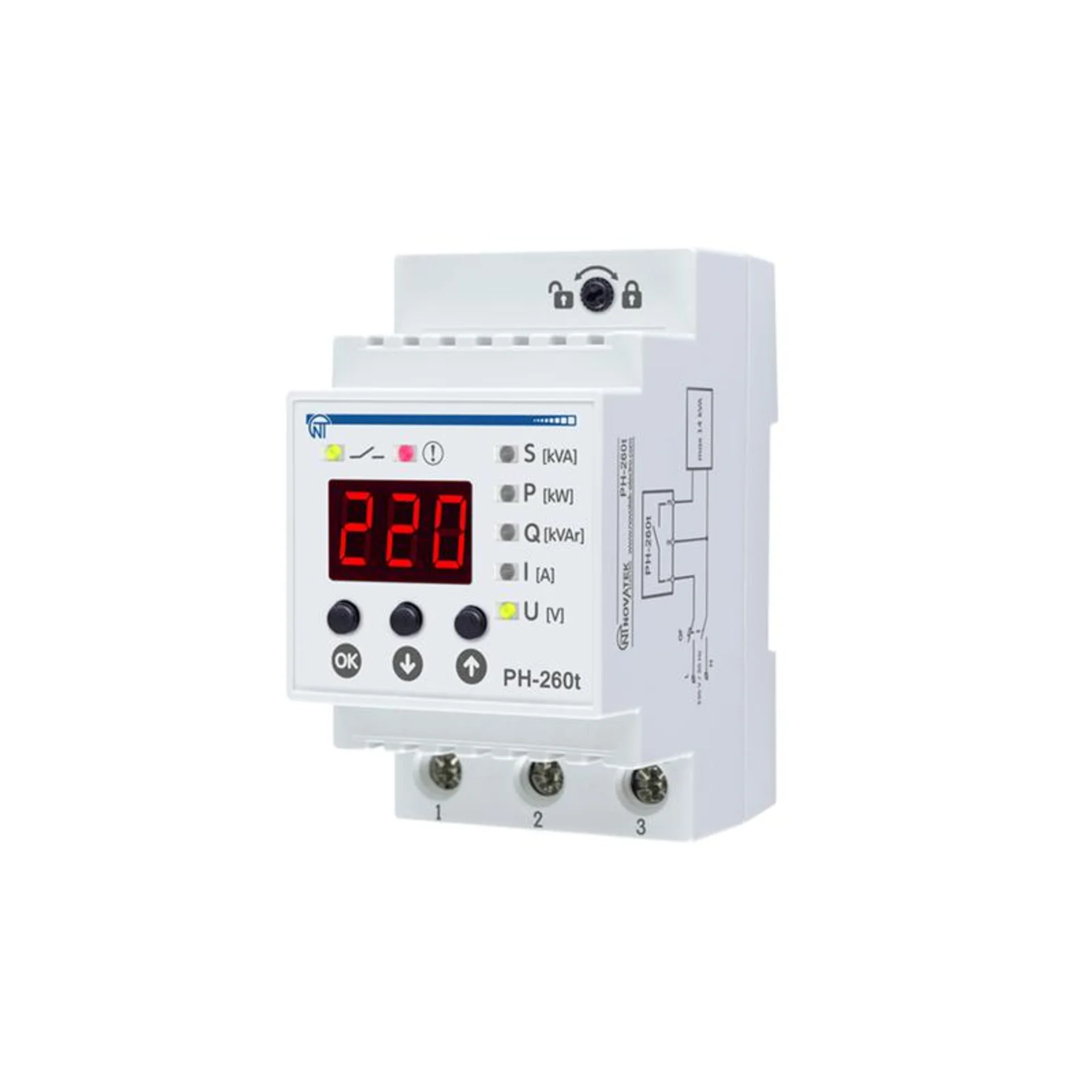 Реле напряжения РН-260т НовАтек-Электро 3425600260т