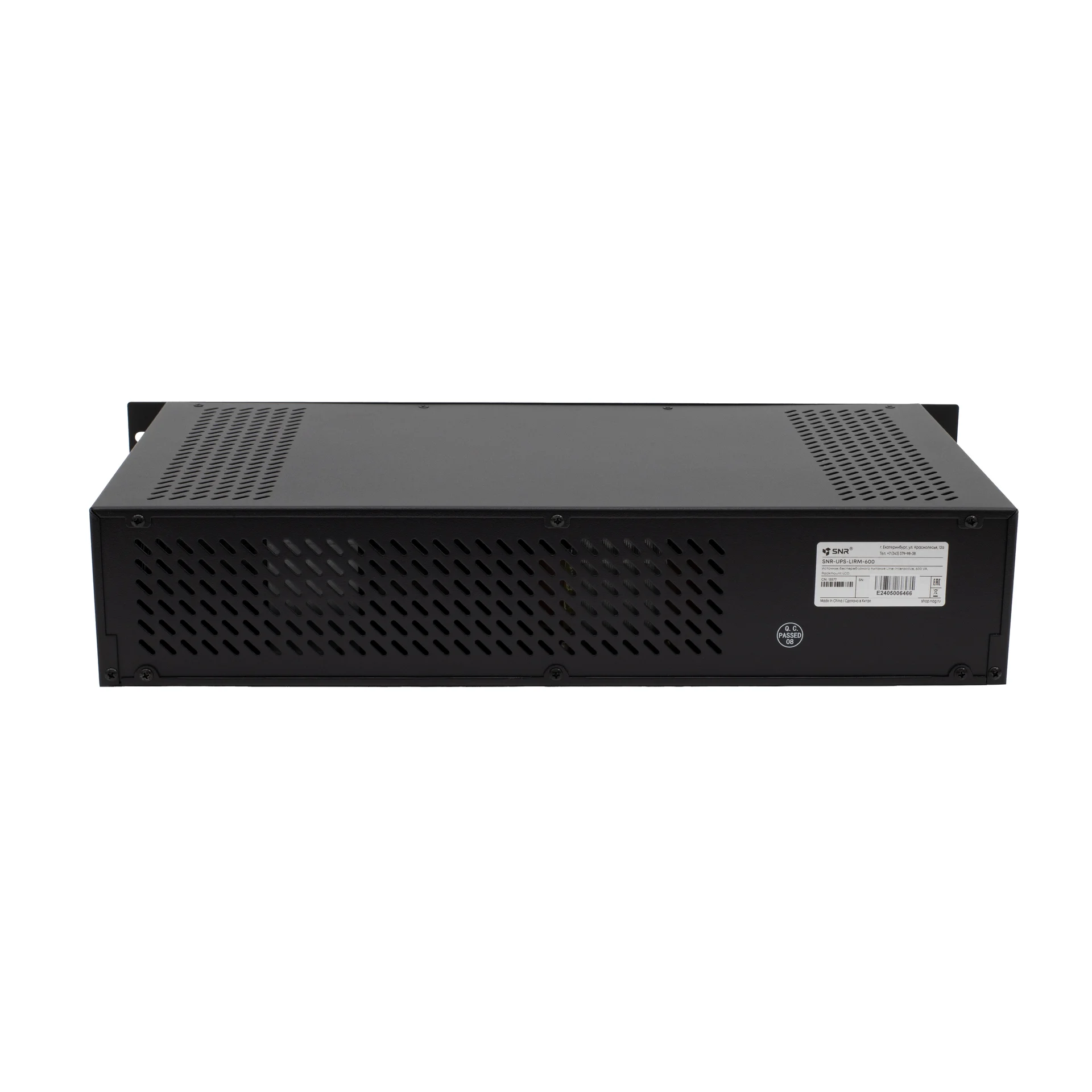 Источник бесперебойного питания Line-Interactive, 600 VA, Rackmount LCD