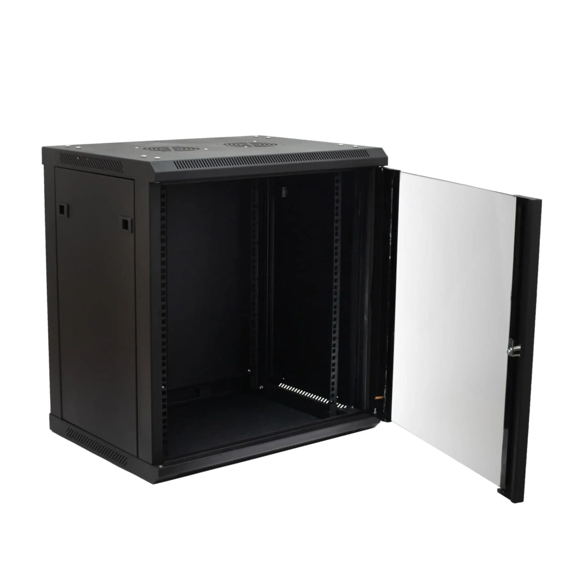 Шкаф телекоммуникационный настенный 12U, 600х450х635 (ШхГхВ)