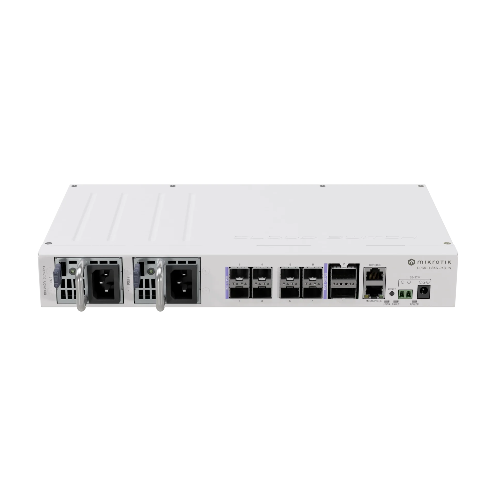 Коммутатор Cloud Router Switch MikroTik CRS510-8XS-2XQ-IN