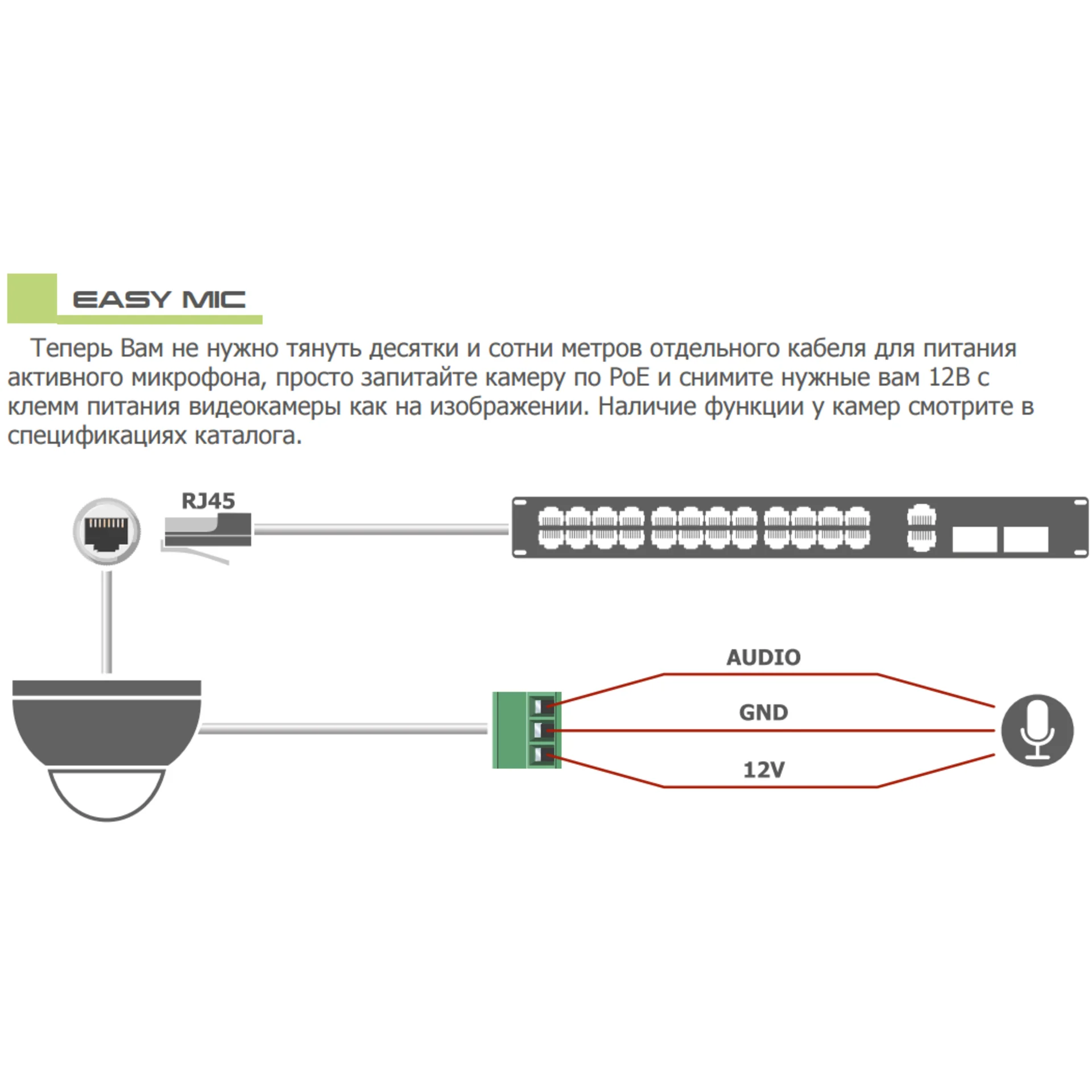 Микрофон активный Stelberry M-10