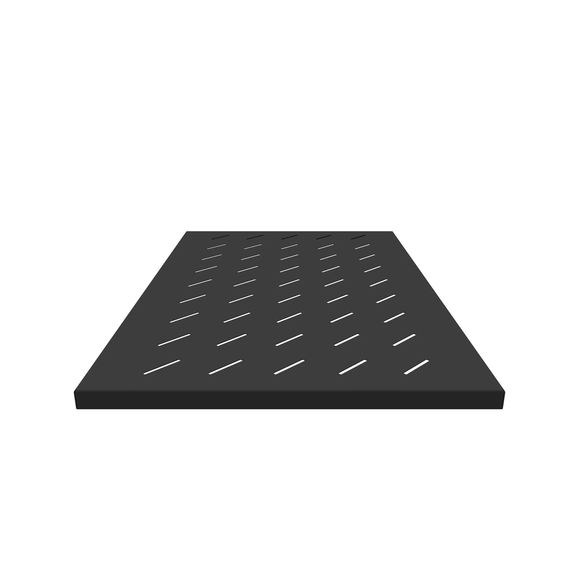 Полка стационарная для шкафов глубиной 1000мм, (глубина полки 710мм) распределенная нагрузка 20кг, цвет-черный (SNR-SHELF-10071-20B)