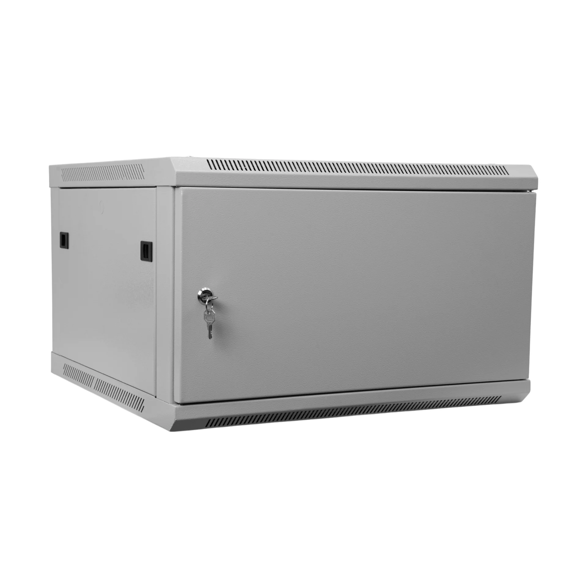 Шкаф телекоммуникационный настенный 6U, 600х600х370 (ШхГхВ) (металлическая дверь)