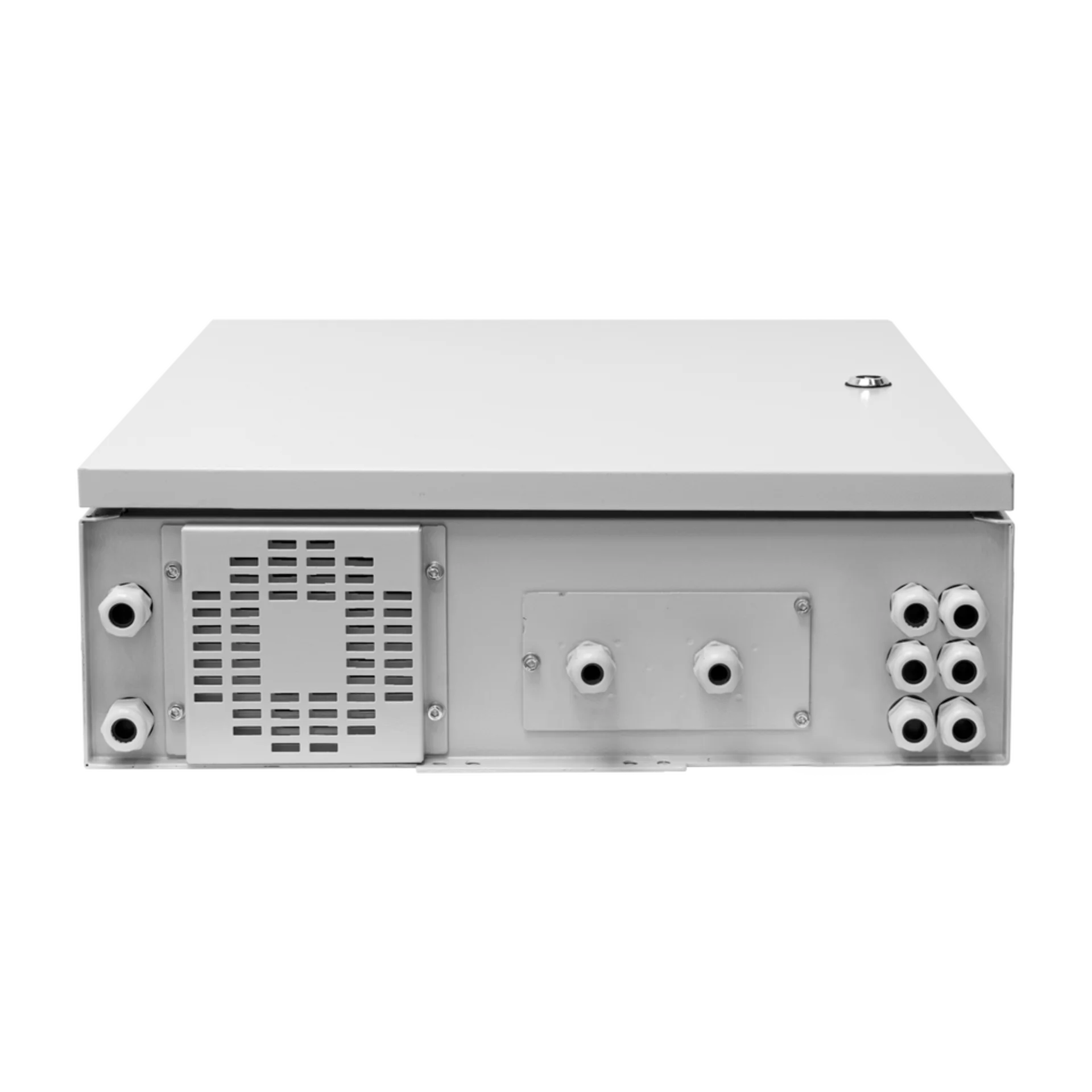 Шкаф уличный серии Real, 3U, 640х500х173, RAL7035