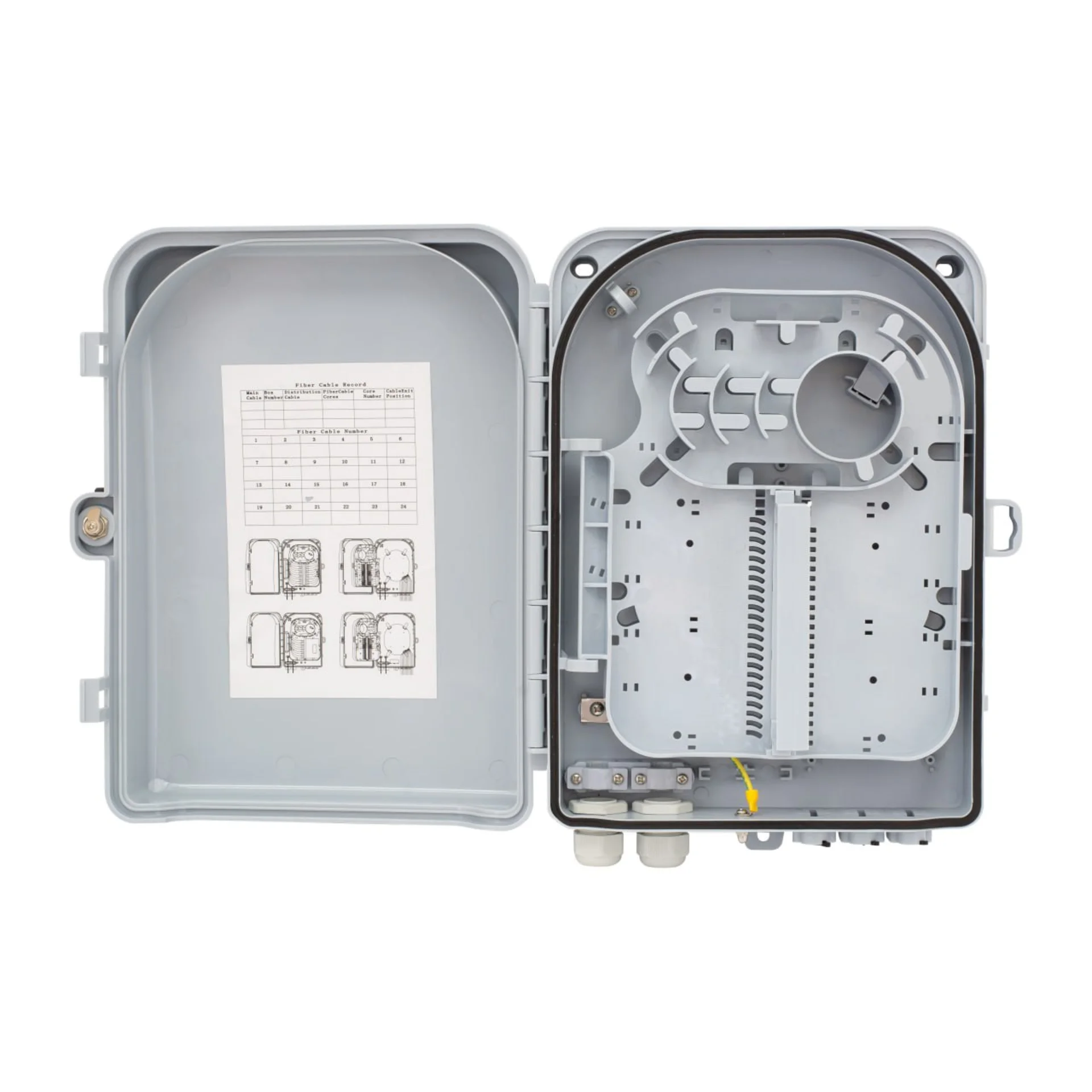 Коробка распределительная оптическая BO-FTTH-FDB-24X