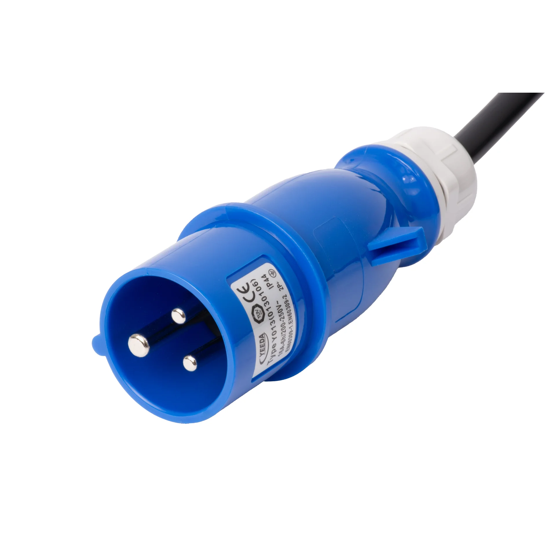 Блок розеток с функцией измерения серии SNR тип A 1U 19" выход 14*C13 с защитой от перегрузки вход 16A IEC60309 (1P+N+E)