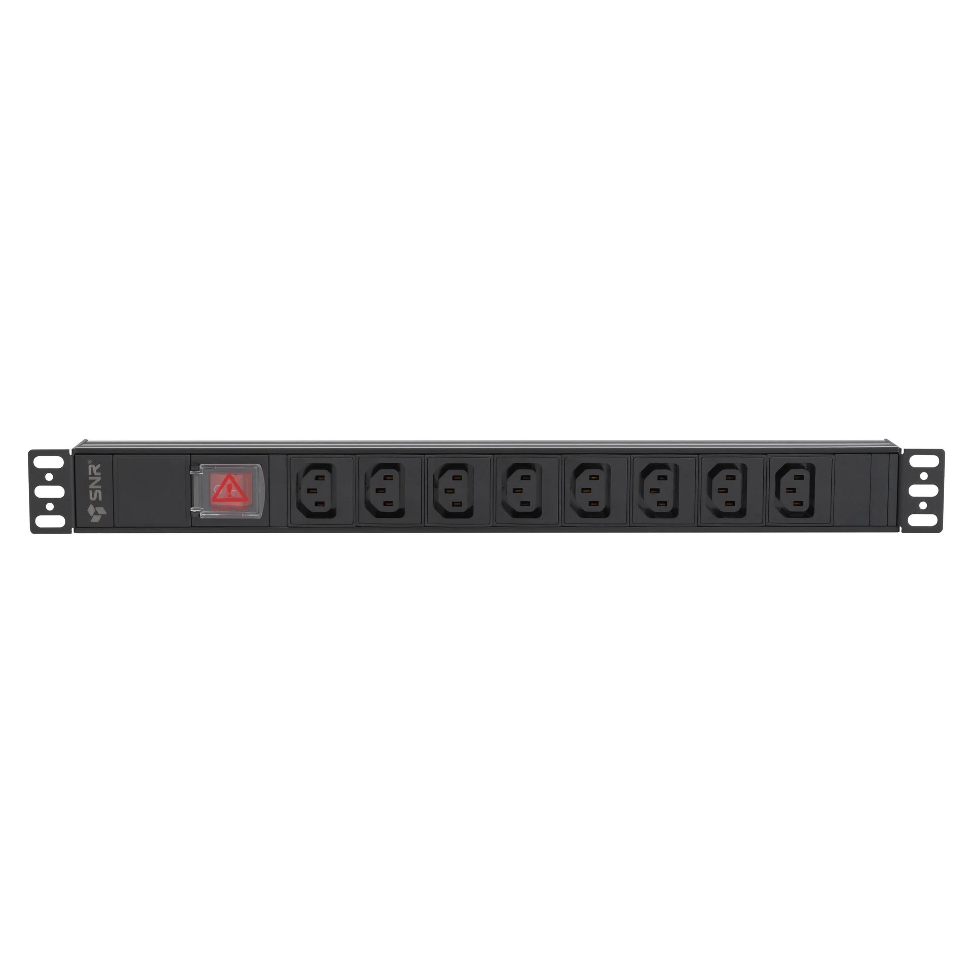 Блок розеток серии SNR-PDU базовый на 8xC13, без шнура питания с вилкой C14, 10A