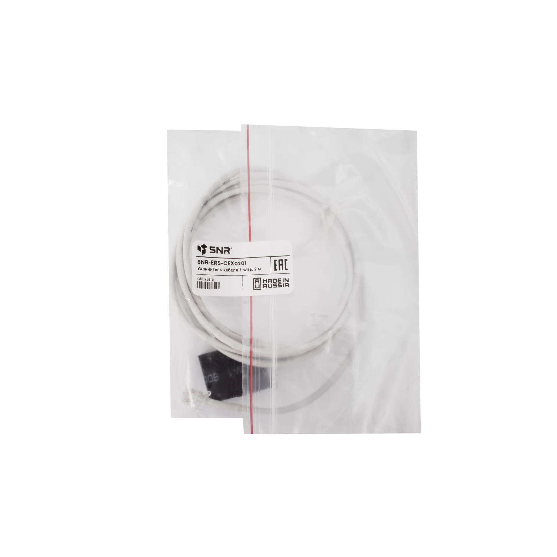 Удлинитель кабеля 1-wire, 2м