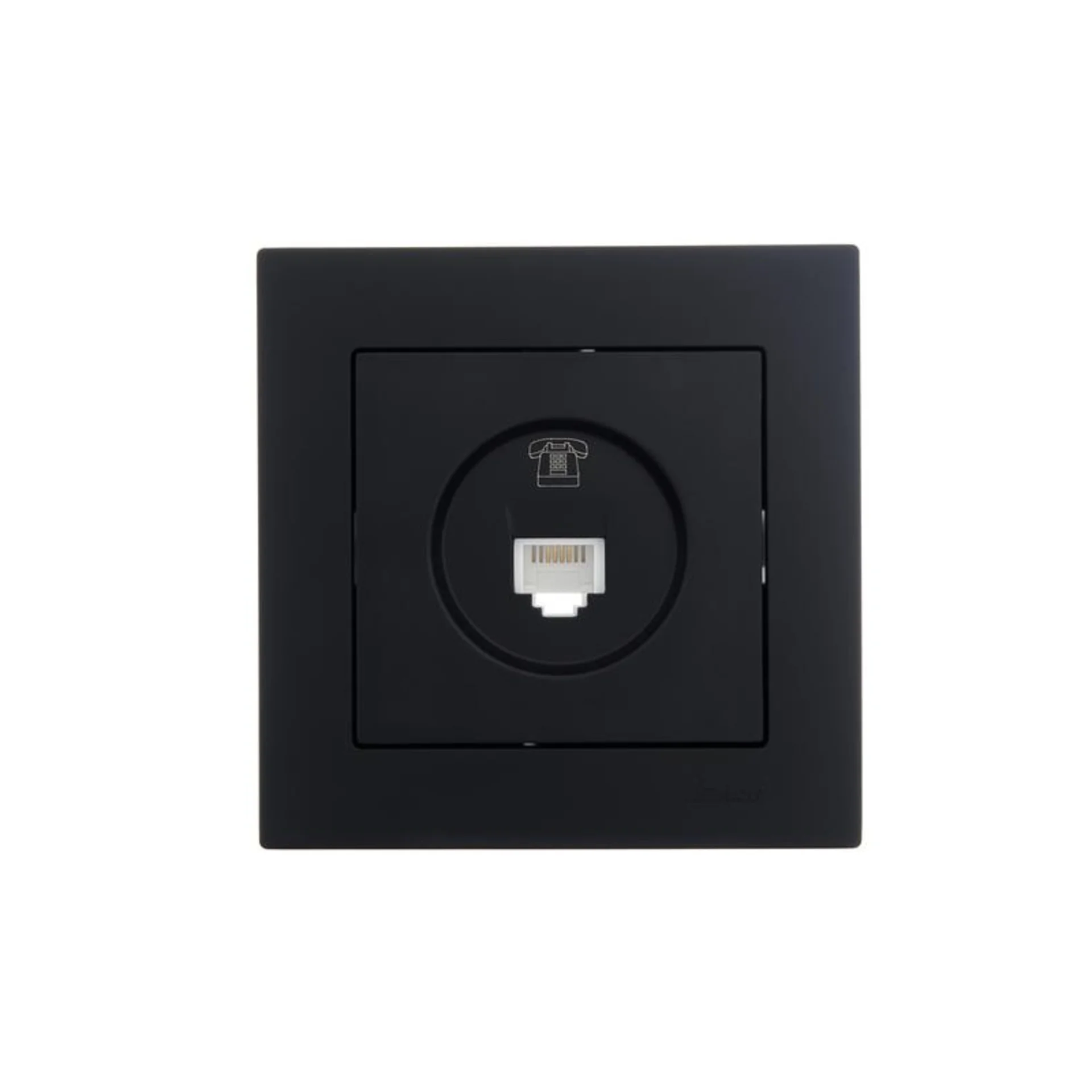 Розетка телефонная СП Vesna евро стандарт механизм черн. бархат LEZARD 742-4288-137