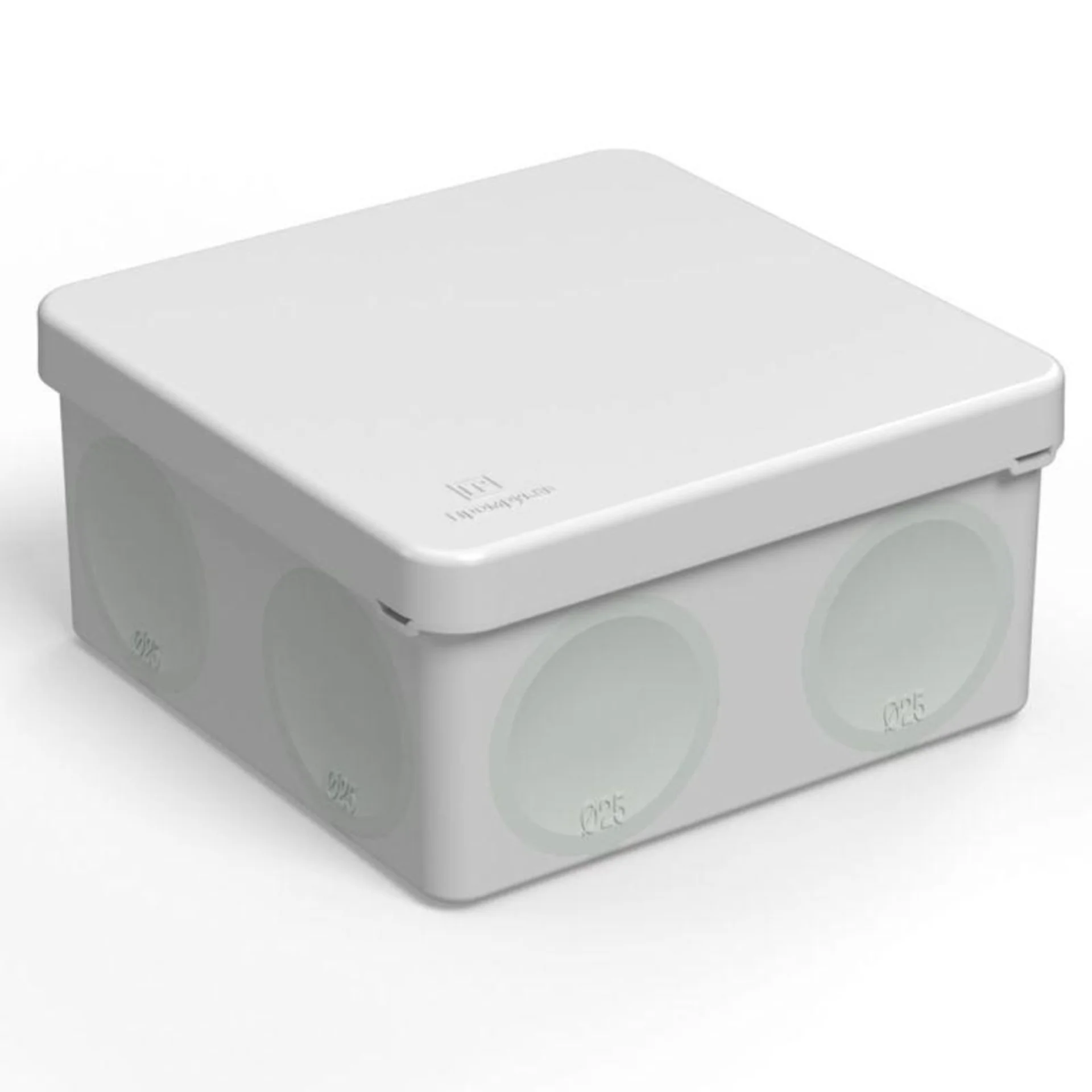 Коробка распределительная ОП для прямого монтажа двухкомпонентная безгалогенная (HF) 100х100х50 Пром