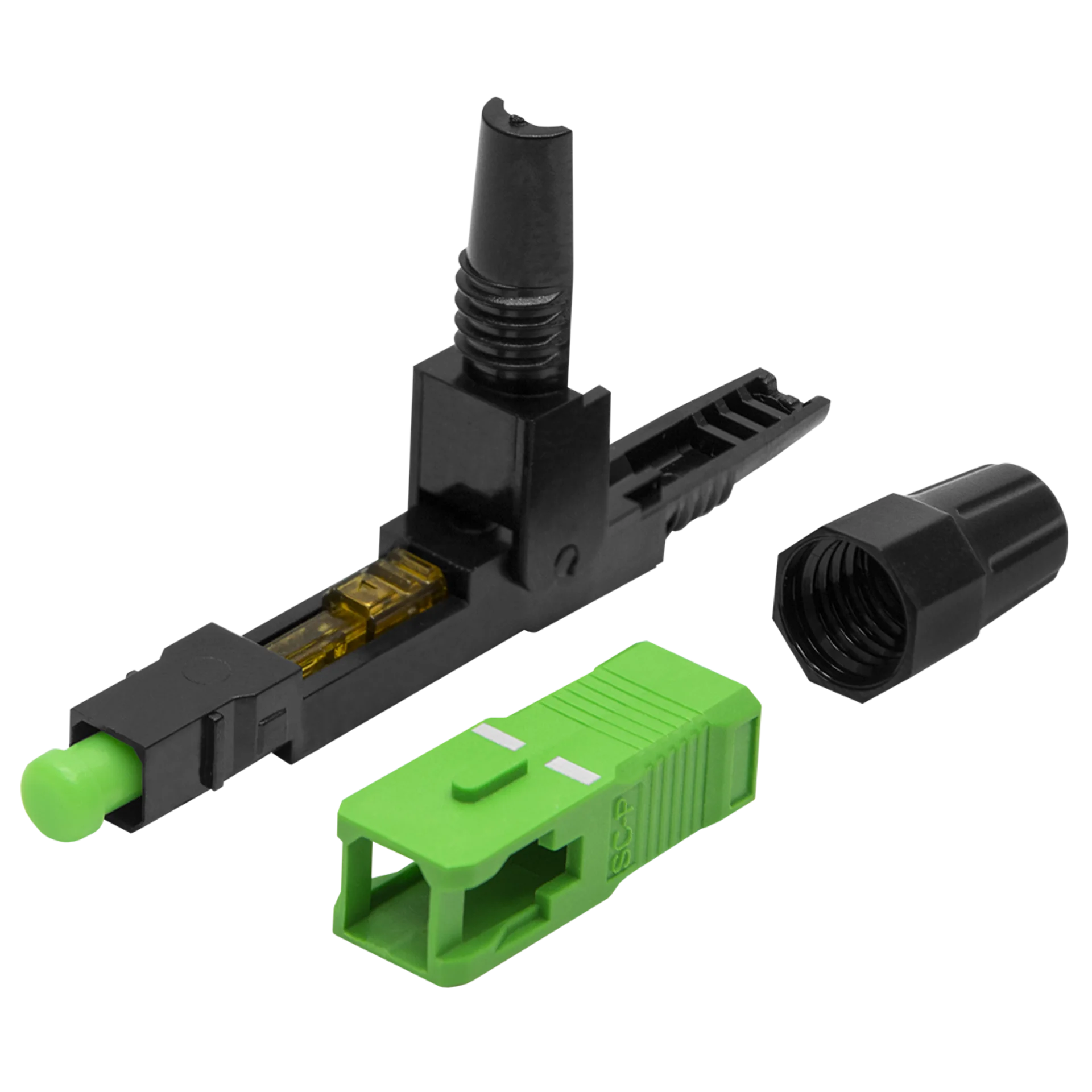 Быстрый коннектор типа SC/APC для FTTH кабелей