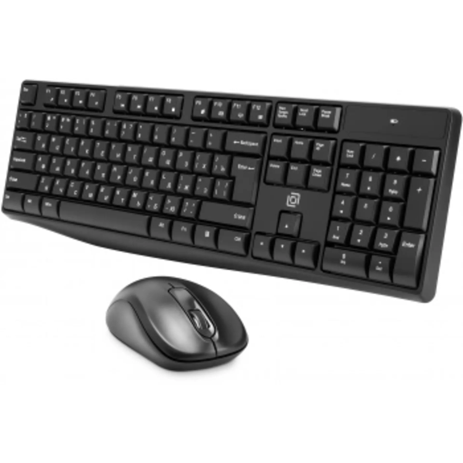 Клавиатура + мышь Оклик S260W клав:черный мышь:черный USB беспроводная Multimedia (2066170)