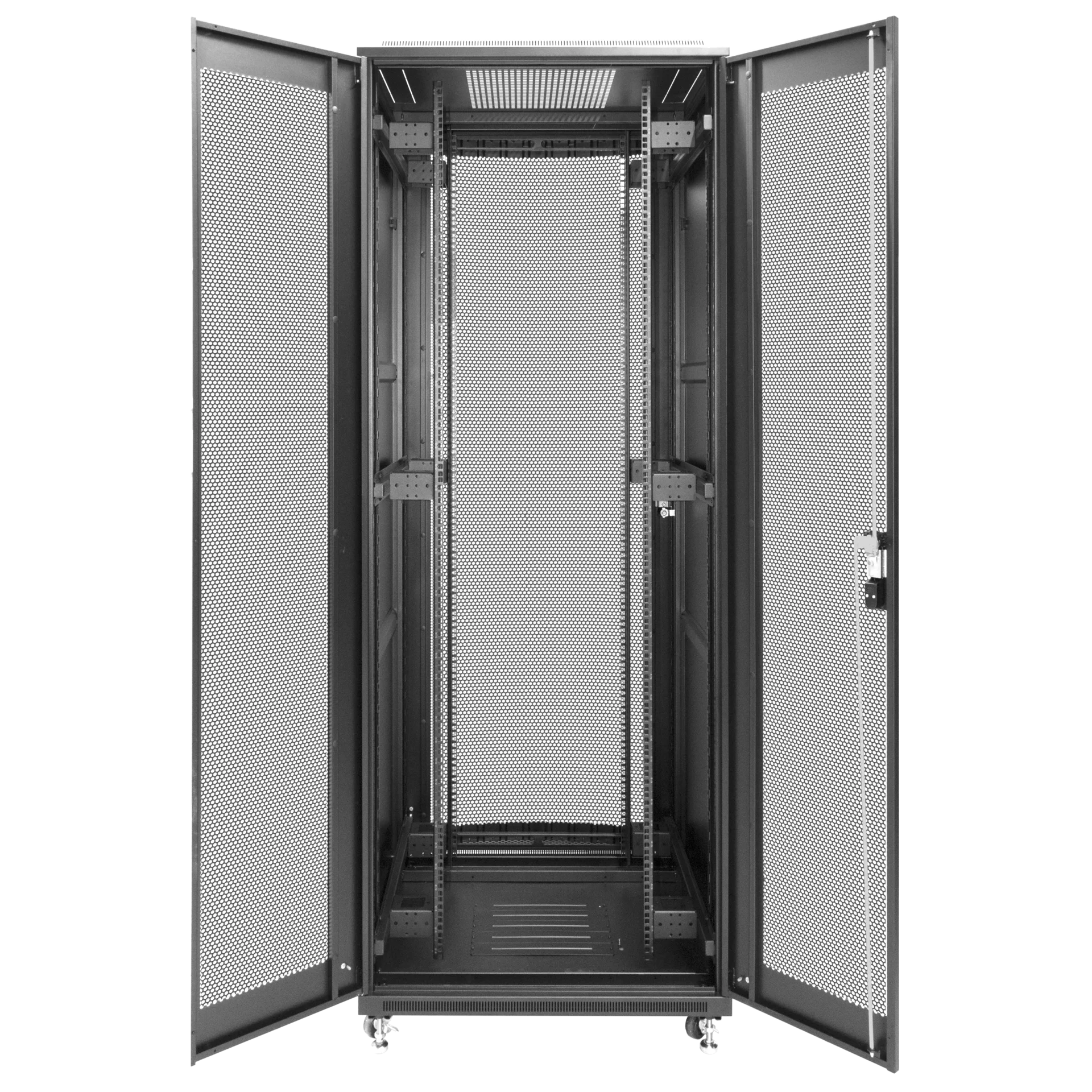 Шкаф телекоммуникационный напольный 47U 800x1000мм, серия TFC (SNR-TFC-478010-CPDP-B)