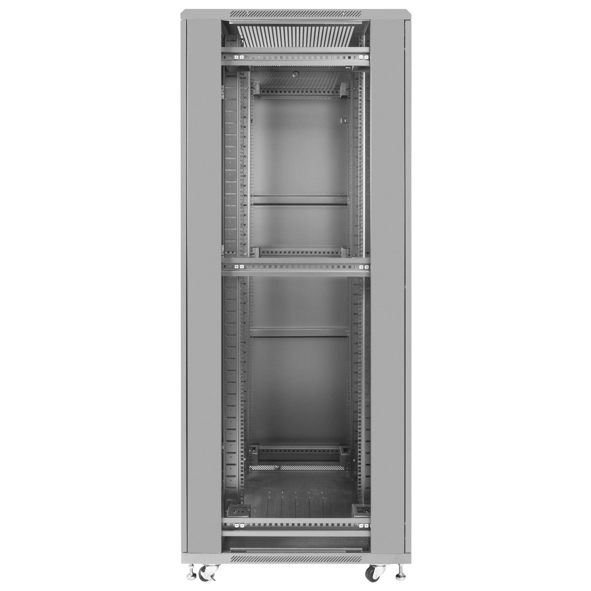 Шкаф телекоммуникационный напольный 47U 800x1000мм, серия TFC (SNR-TFC-478010-CPDP-B)