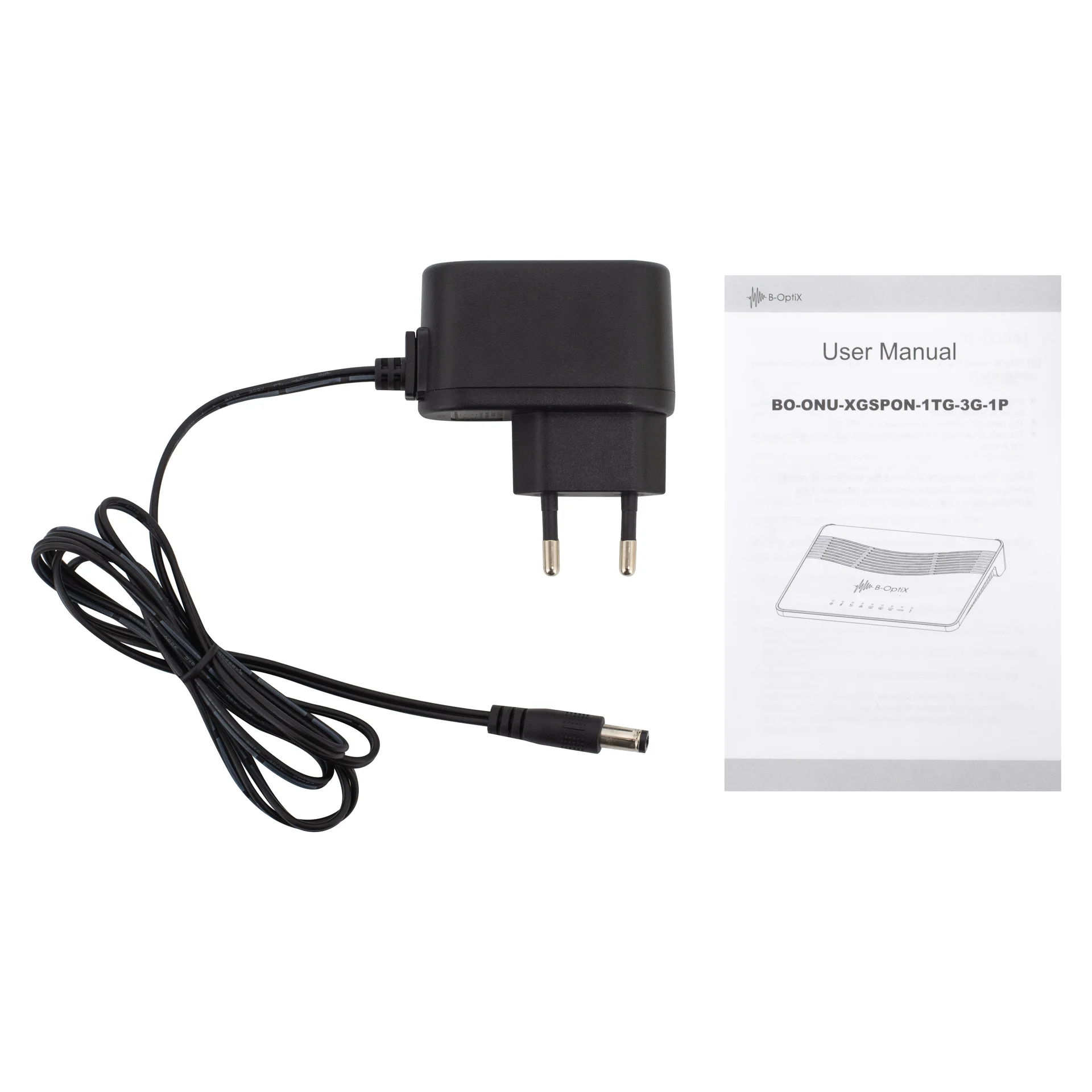 Абонентский терминал BO XGS-PON с 1xTE портом, с 3xGE портами и 1xPOTS портом,