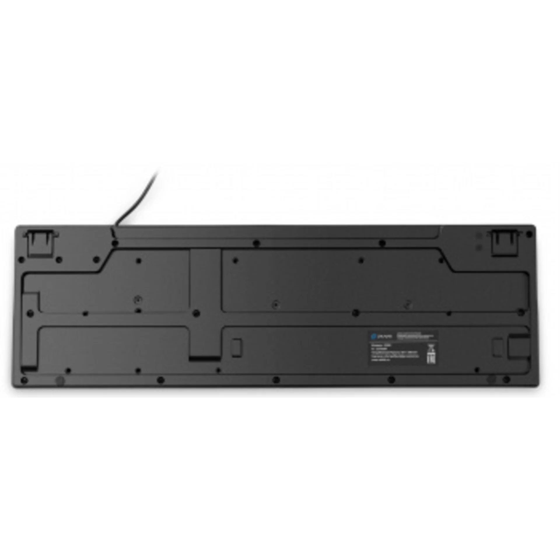 Клавиатура Оклик 125M черный USB Multimedia (1678108)