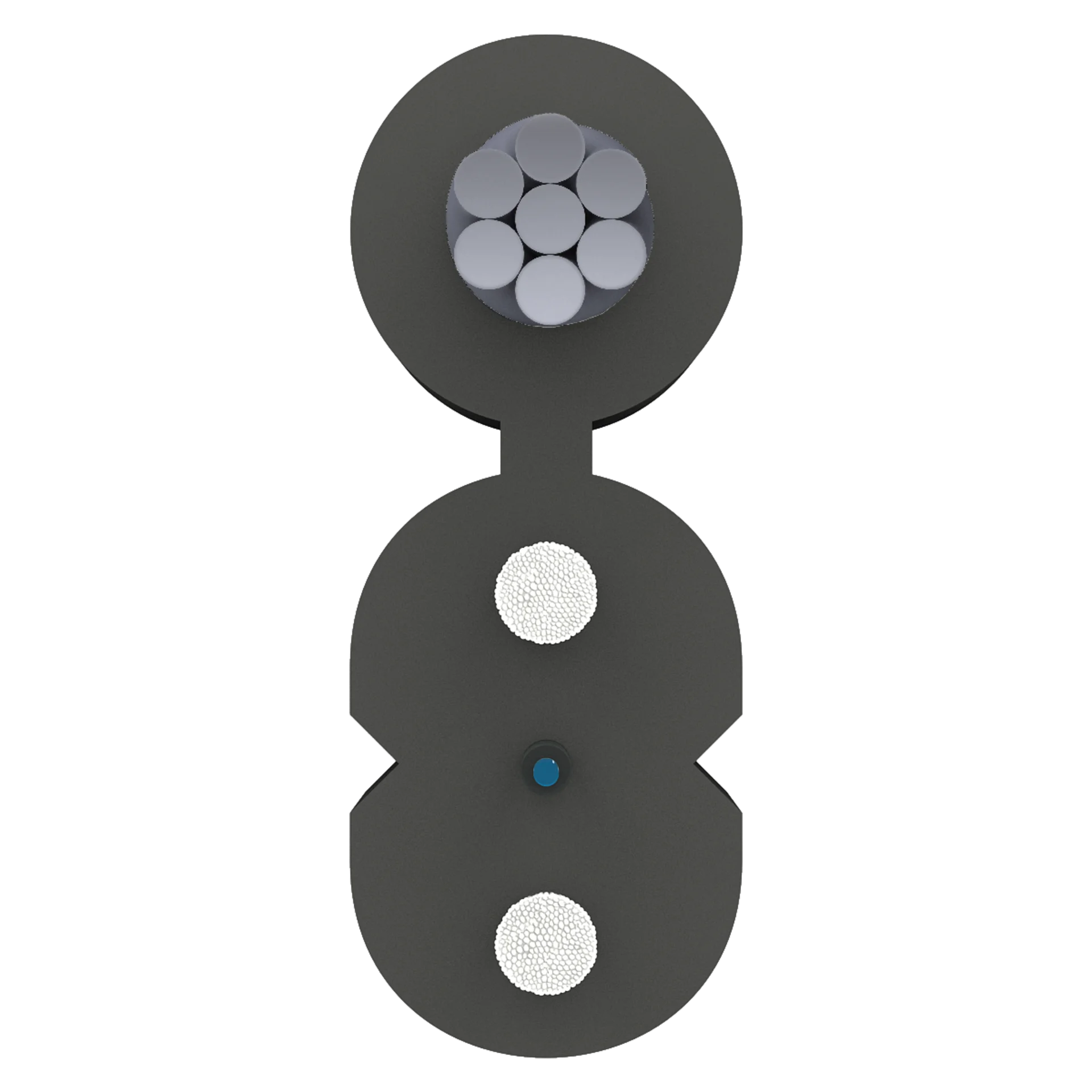 Кабель оптический Alpha Mile Flex FTTx, с дополнительным несущим элементом (трос 1.2 мм), 1 волокно 657A2